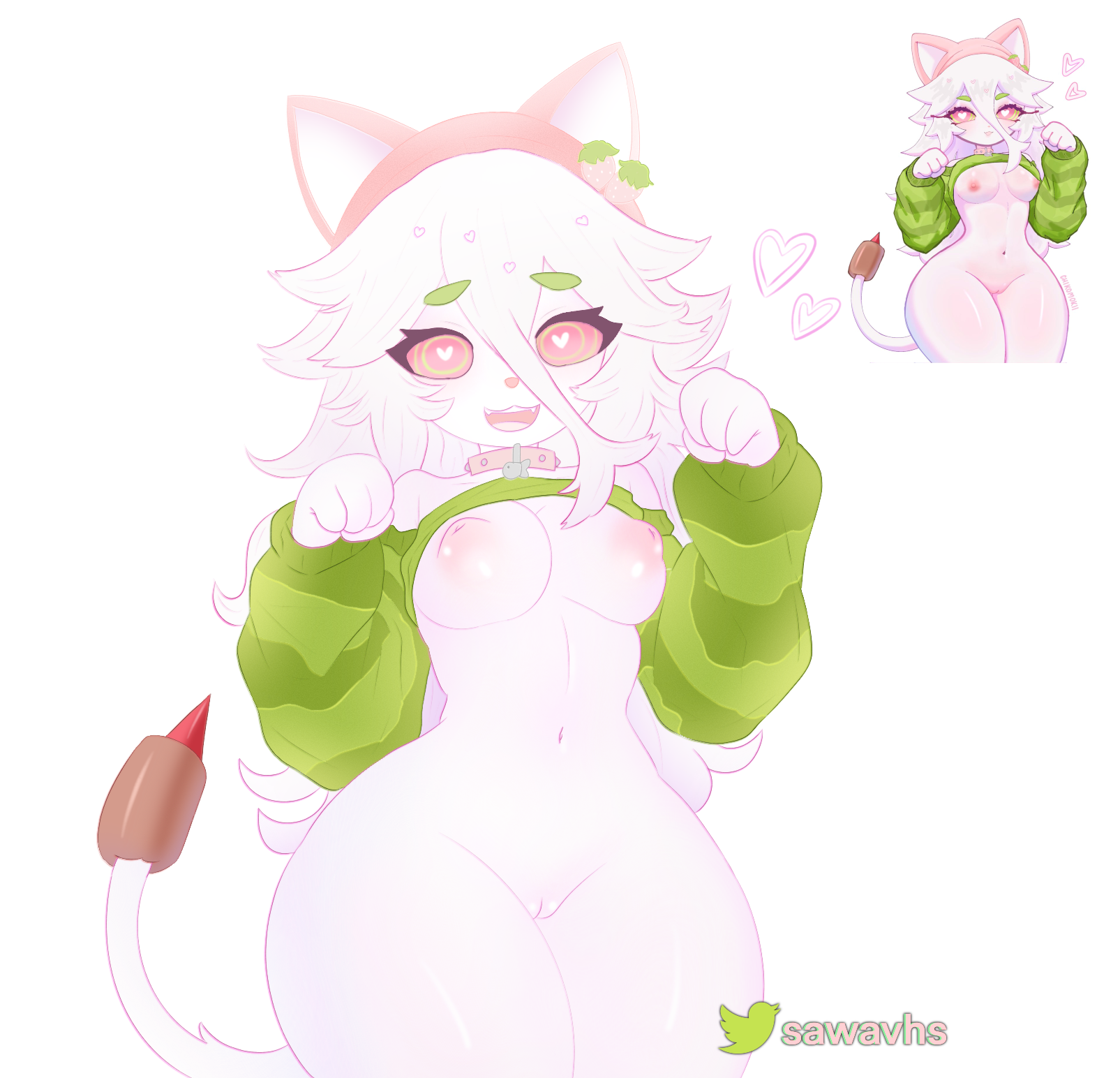 Rule 34 Dev - <3_eyes 1girls adorable animated anthro breasts cattail_(chikomokii)  cattail_(pvz) chikomokii clothed clothes clothing cute cute_face  electronic_arts elemental_creature female female_only flora_fauna fur furry  hair heart hi_res hips ...