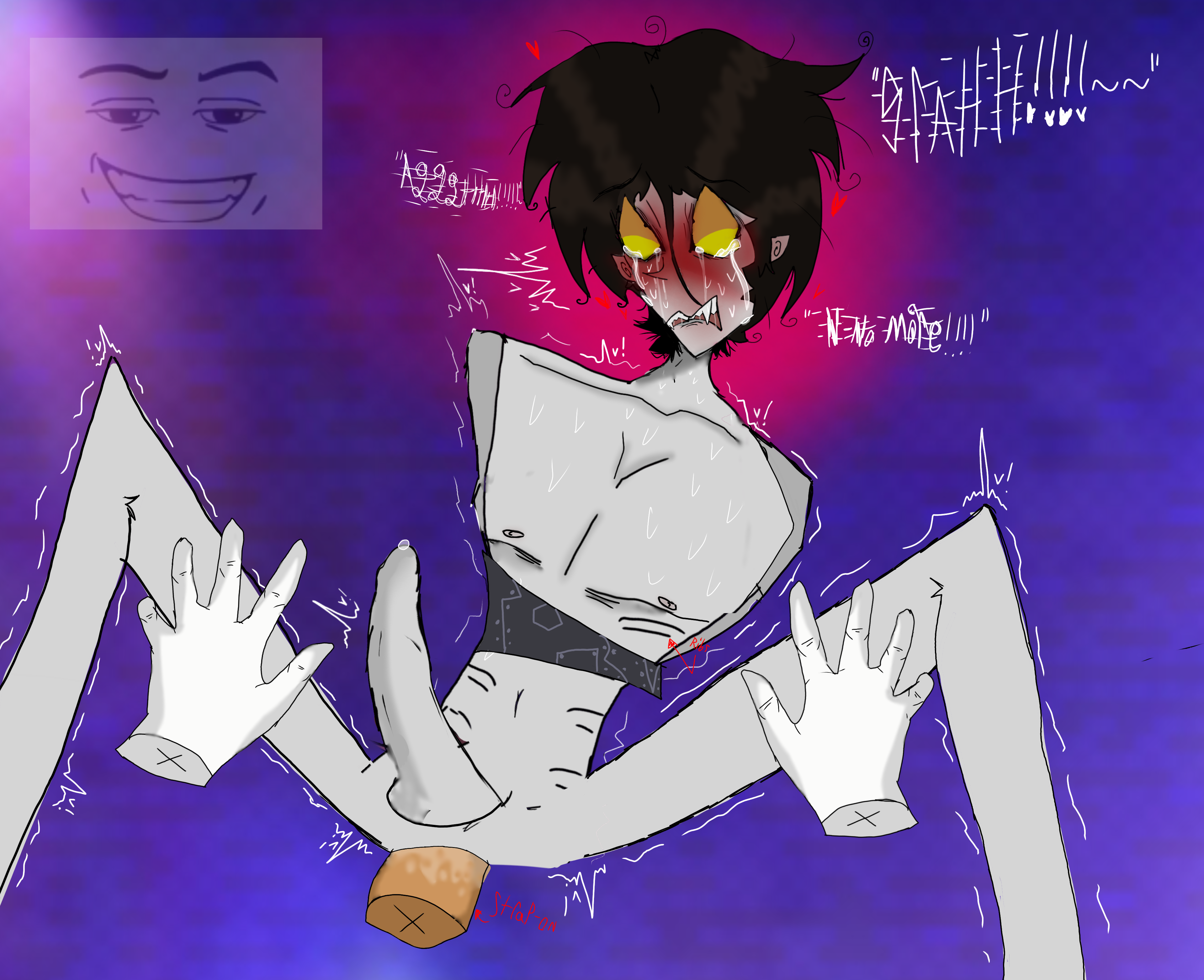 Rule 34 Dev - 1boy 2021 2girls alternate_version_available ameizing_lewds  blowjob blue_hair bone caught_in_the_act cleavage clothing corpse_bride  emily_(corpse_bride) fellatio female genitals hair human lipstick  long_blue_hair long_hair male oral ...