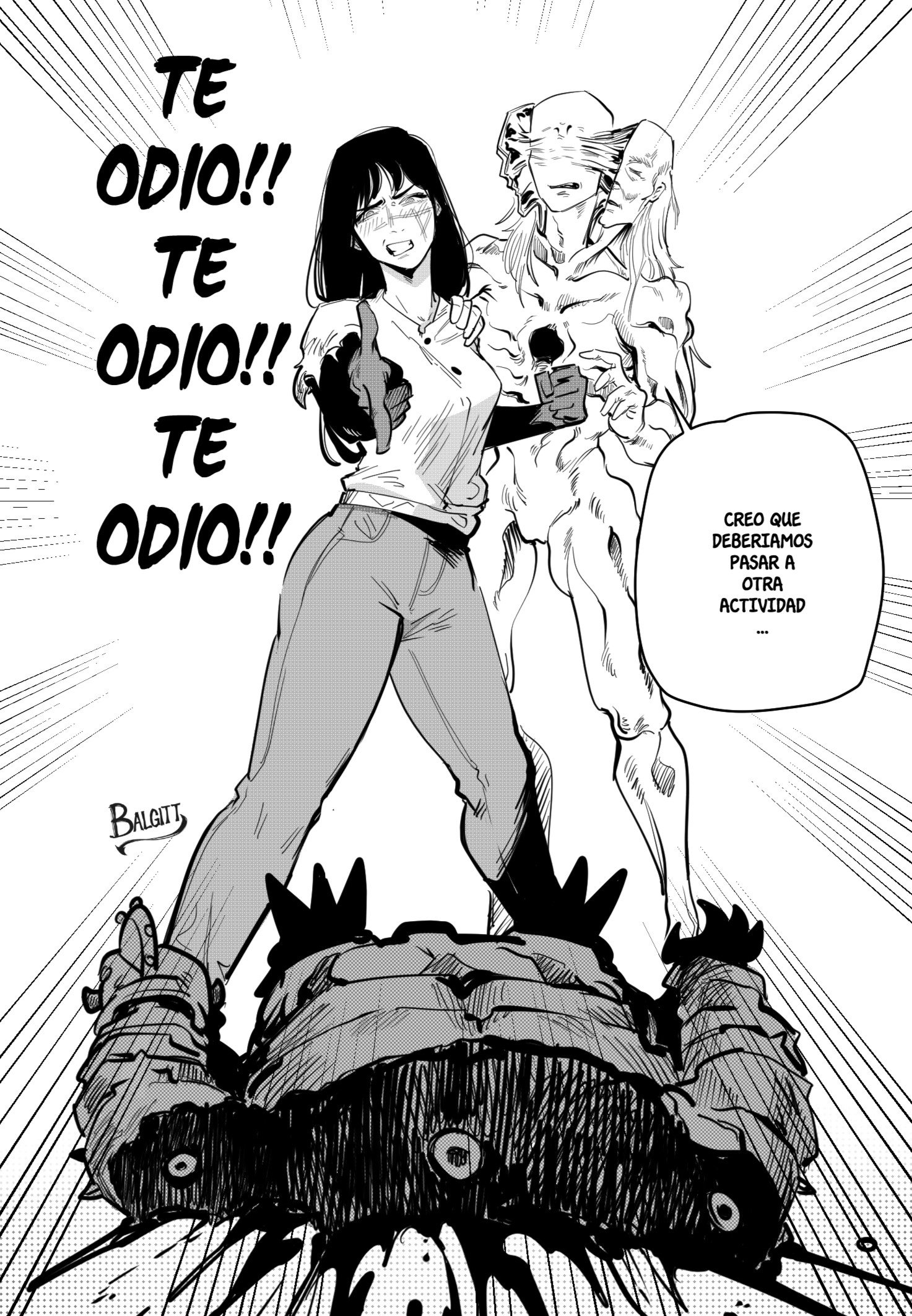 Rule 34 Dev - absurdres anal black_hair breasts chainsaw_devil chainsaw_man  denji_(chainsaw_man) higashiyama_kobeni highres itamicake large_penis  legs_up medium_breasts mole mole_under_eye monochrome nipples penis  pubic_hair pussy ...