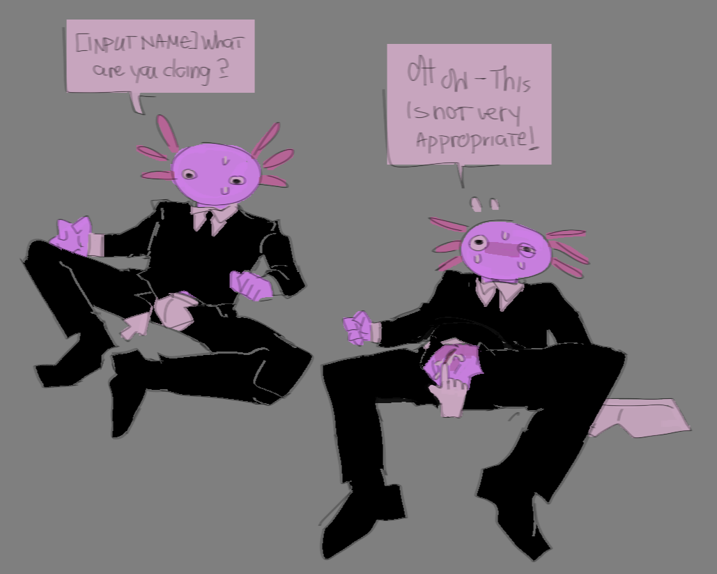 Rule 34 Dev - axolotl boy cleetus.piss cleetuspiss consent design  design_sheet english_text fanart full_body game indie_game kinito kinitopet  non-human non-human_only pink_body selfharm selfharm_scars sheet sheets  toony_face|11035680376