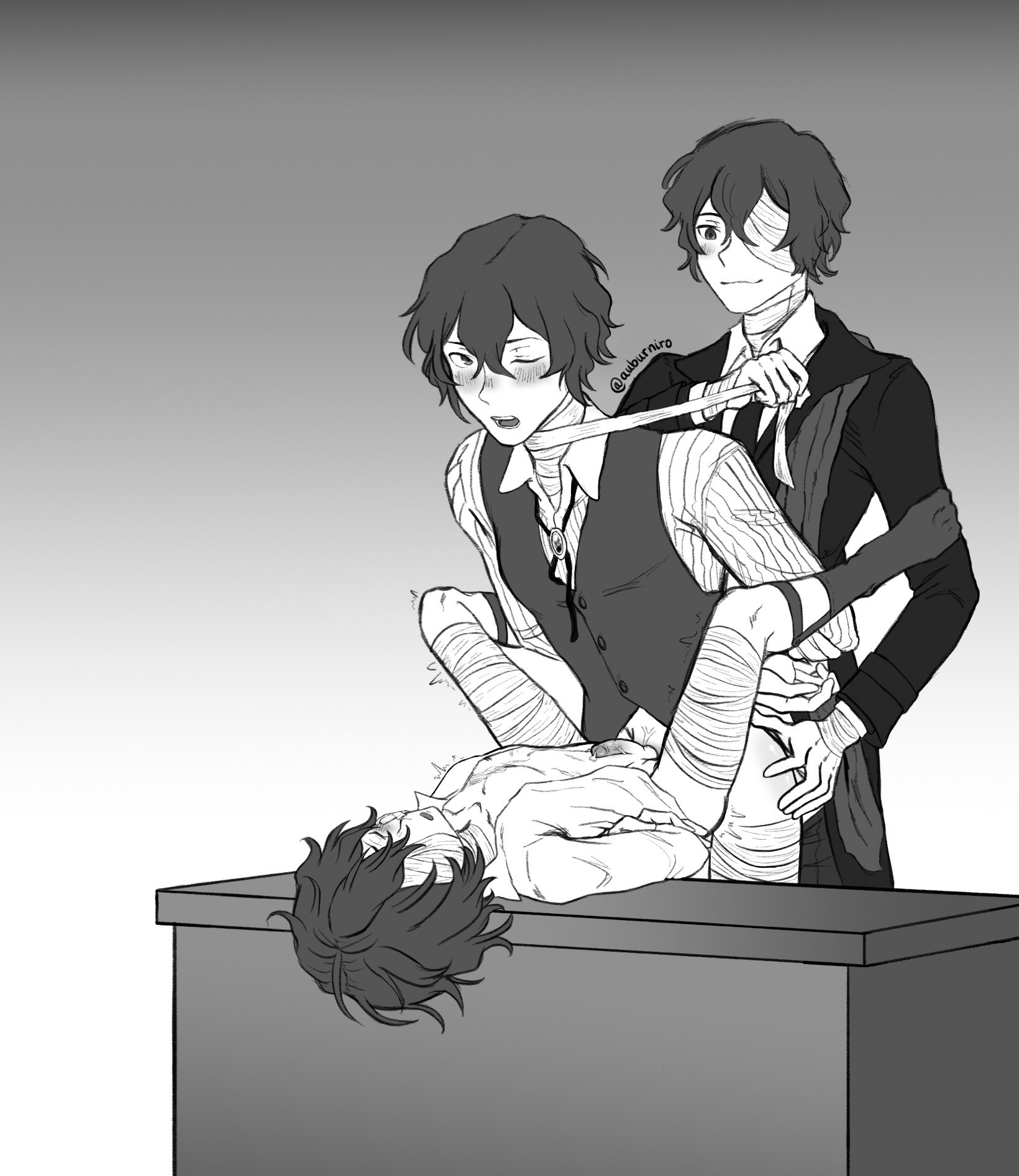 Rule 34 Dev - 2boys bungo_stray_dogs bungou_stray_dogs chuuya_nakahara  comic comic_page dazai_osamu food_play lex_dark male malemale male_focus  male_only multiple_panels nakahara_chuuya nipples osamu_dazai smirk  strawberries|10145657816