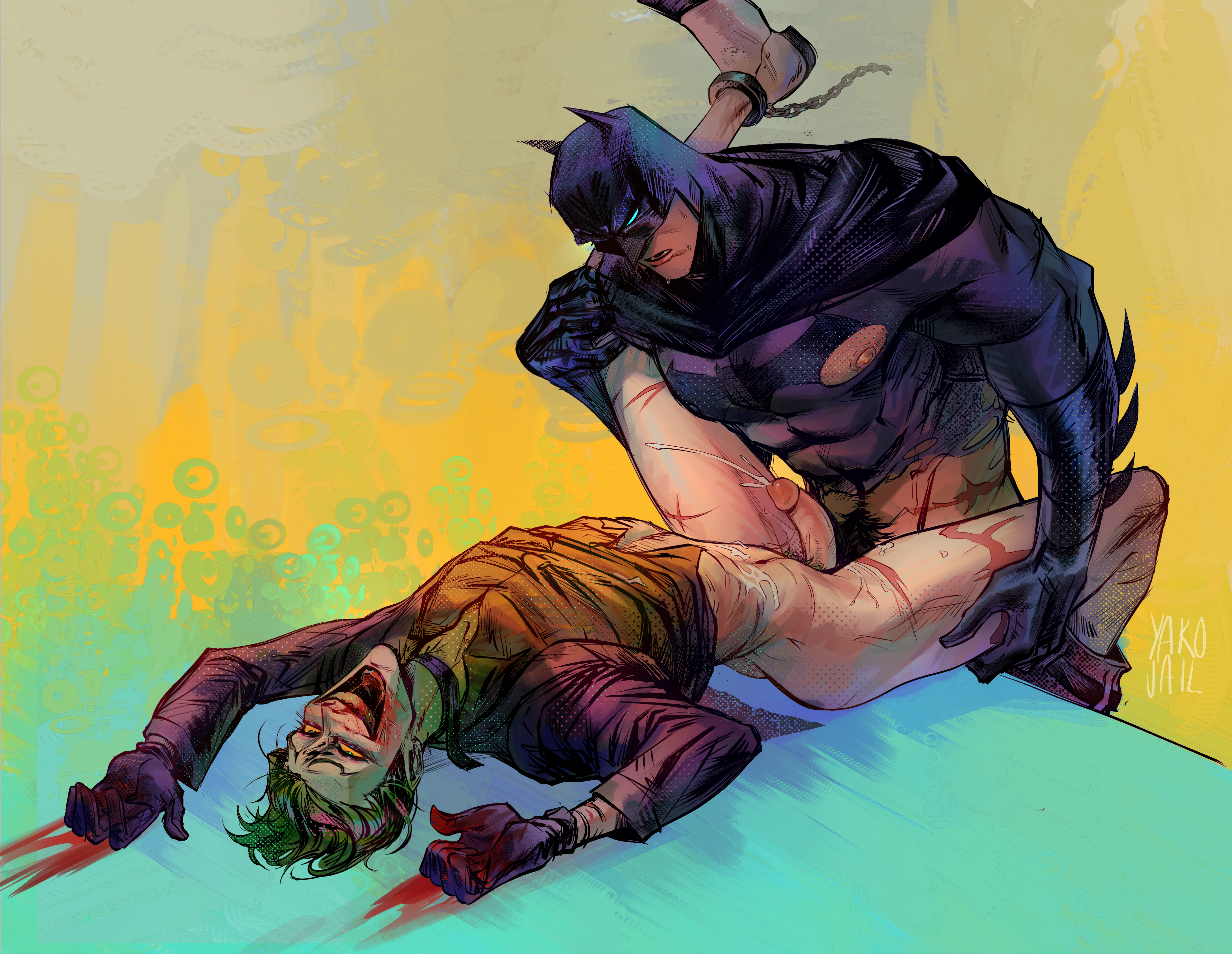 Rule 34 Dev - 1girls armed ass batman_(series) belt beret big_breasts busty  dc dc_comics female female_only flashing_panties garter_belt_leggings  garter_straps genderswap gloves green_hair gun hand_on_hip heavy_makeup  human human_only joker legwear ...