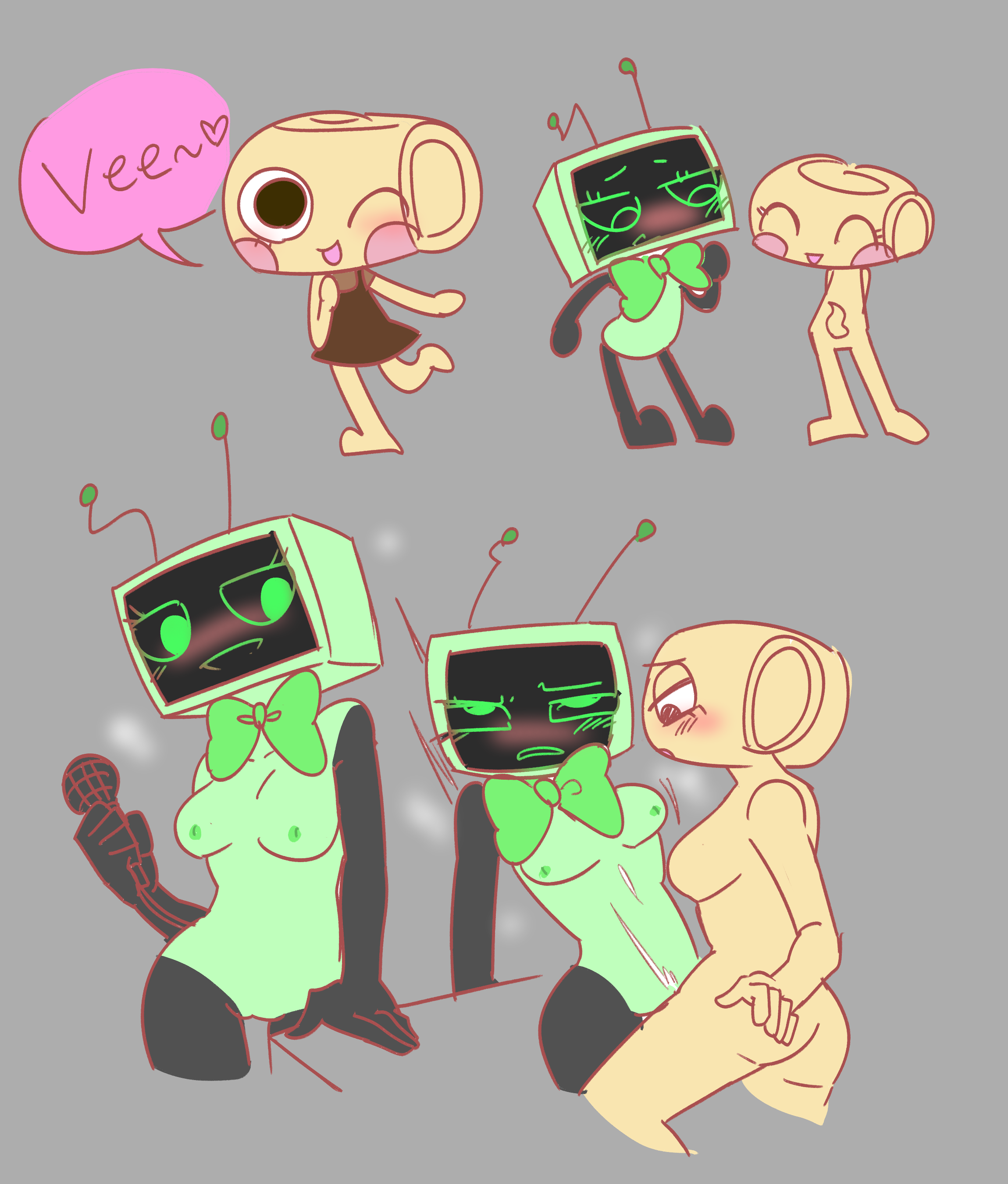 Vee (dandy's world) - rule34 scroller