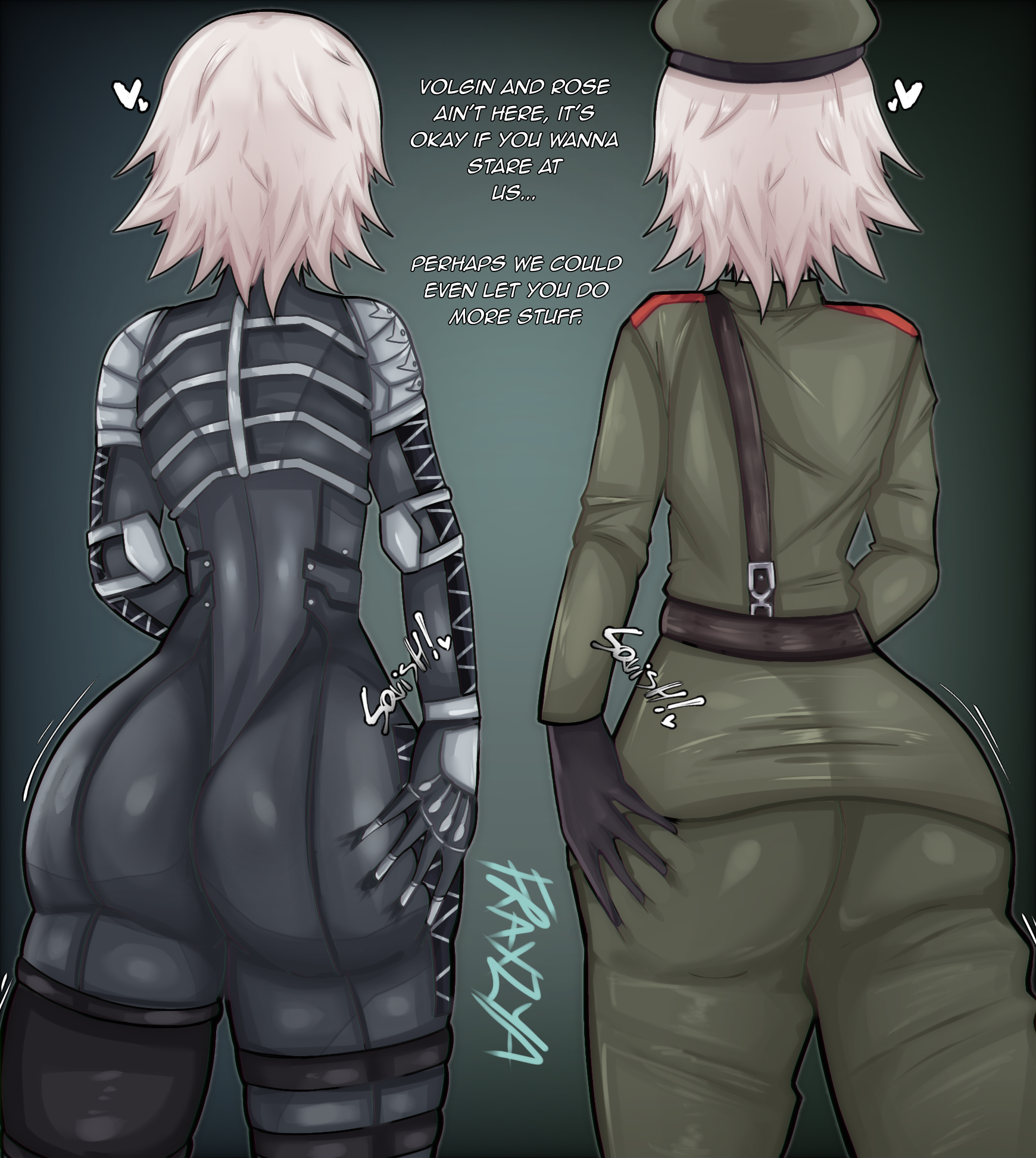 Rule 34 Dev - 1boy ass bending_over butt combos-n-doodles femboy heels  high_heels homosexual ivan_raidenovitch_raikov looking_at_viewer  looking_back_at_viewer male male_only metal_gear_solid metal_gear_solid_3  military_jacket military_uniform ...