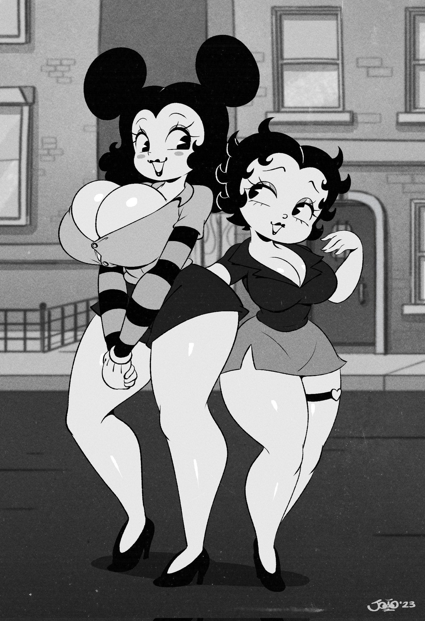 Rule 34 Dev - 1boy 1girls animated anthro big_breasts big_penis  black_and_white black_and_white_fur black_hair black_nose blinki_the_wolf  blowjob breasts clothed_sex clothing cum cum_on_breasts cumshot deepthroat  female female_focus ...