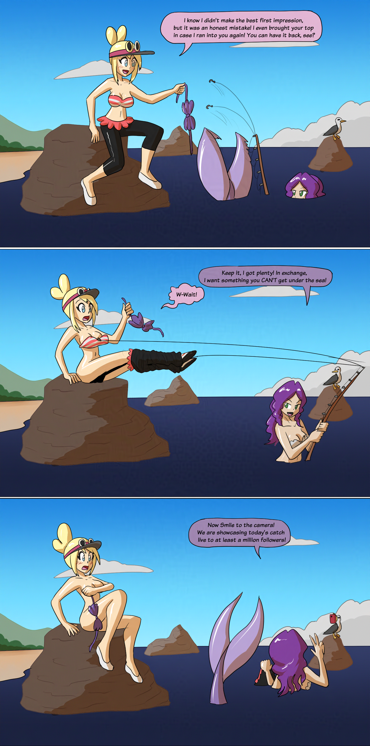 Rule 34 Dev - breasts female female_only mythkaz nipples oc original  original_character solo tagme|10816695328