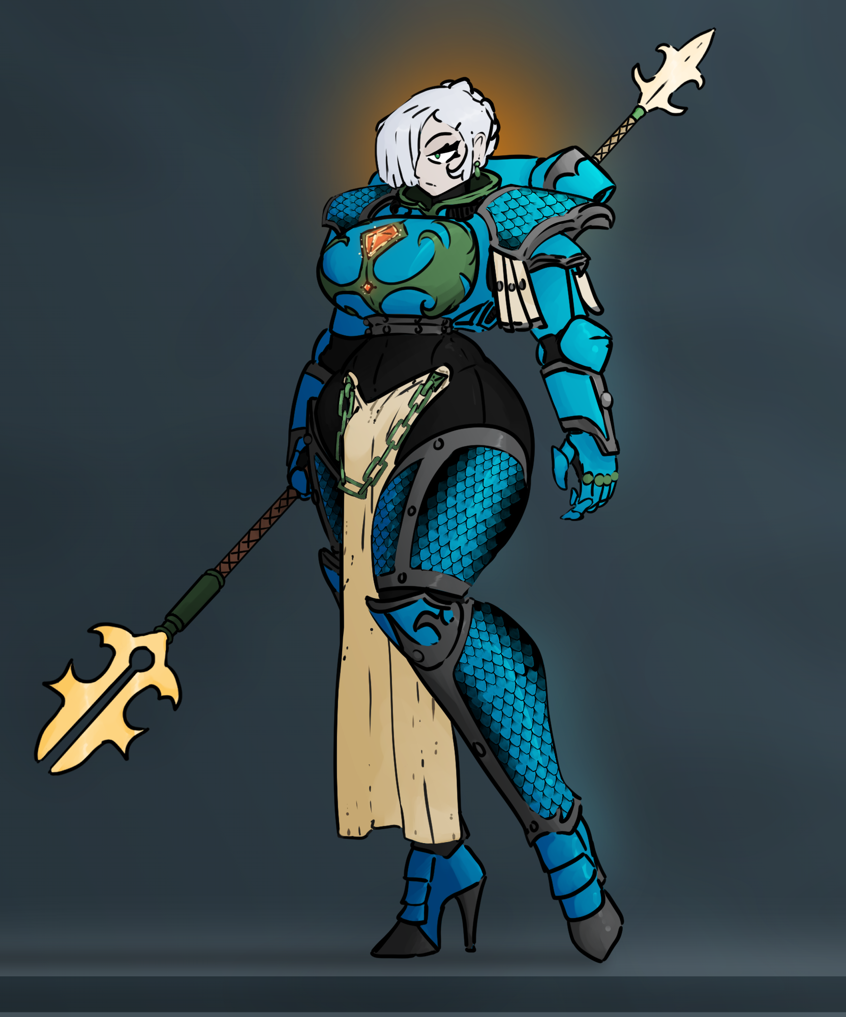 1girls female female_only female_space_marine imperium_of_man  lorgar_aurelian primarch rule_63 solo solo_female tagme  the_goblin_cabin_(mclovintrue) warhammer_(franchise) warhammer_40k  word_bearers|9191286040 - Rule 34 Dev