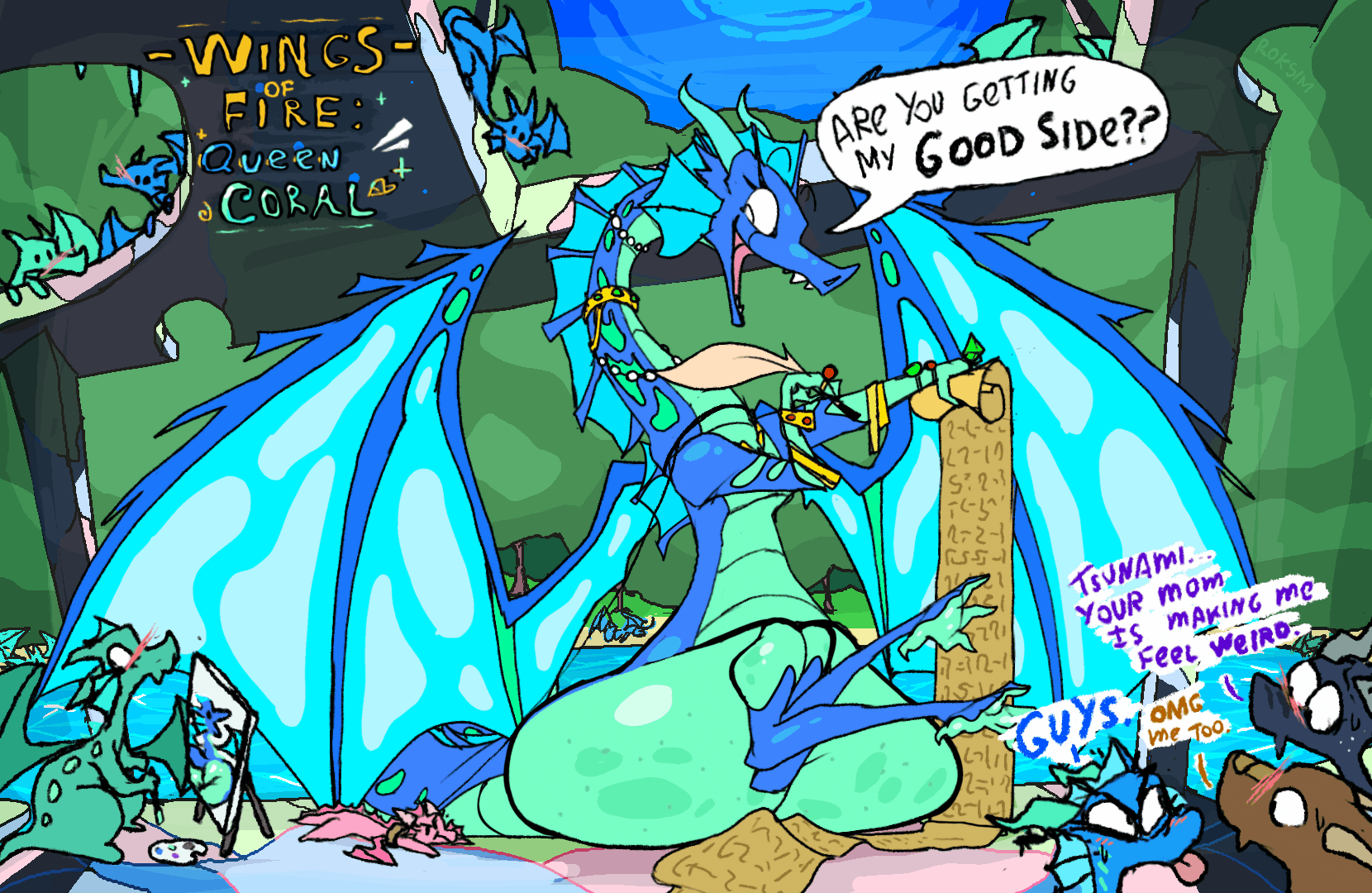 Rule 34 Dev - bodily_fluids drooling feral hi_res hungry hybrid  icewing_(wof) imminent_vore male predatorprey prey_pov purple_eyes  realistic_feral saliva saliva_on_tongue seawing_(wof) sine_nomine_x solo  teeth throat vore wings_of_fire|10346533944