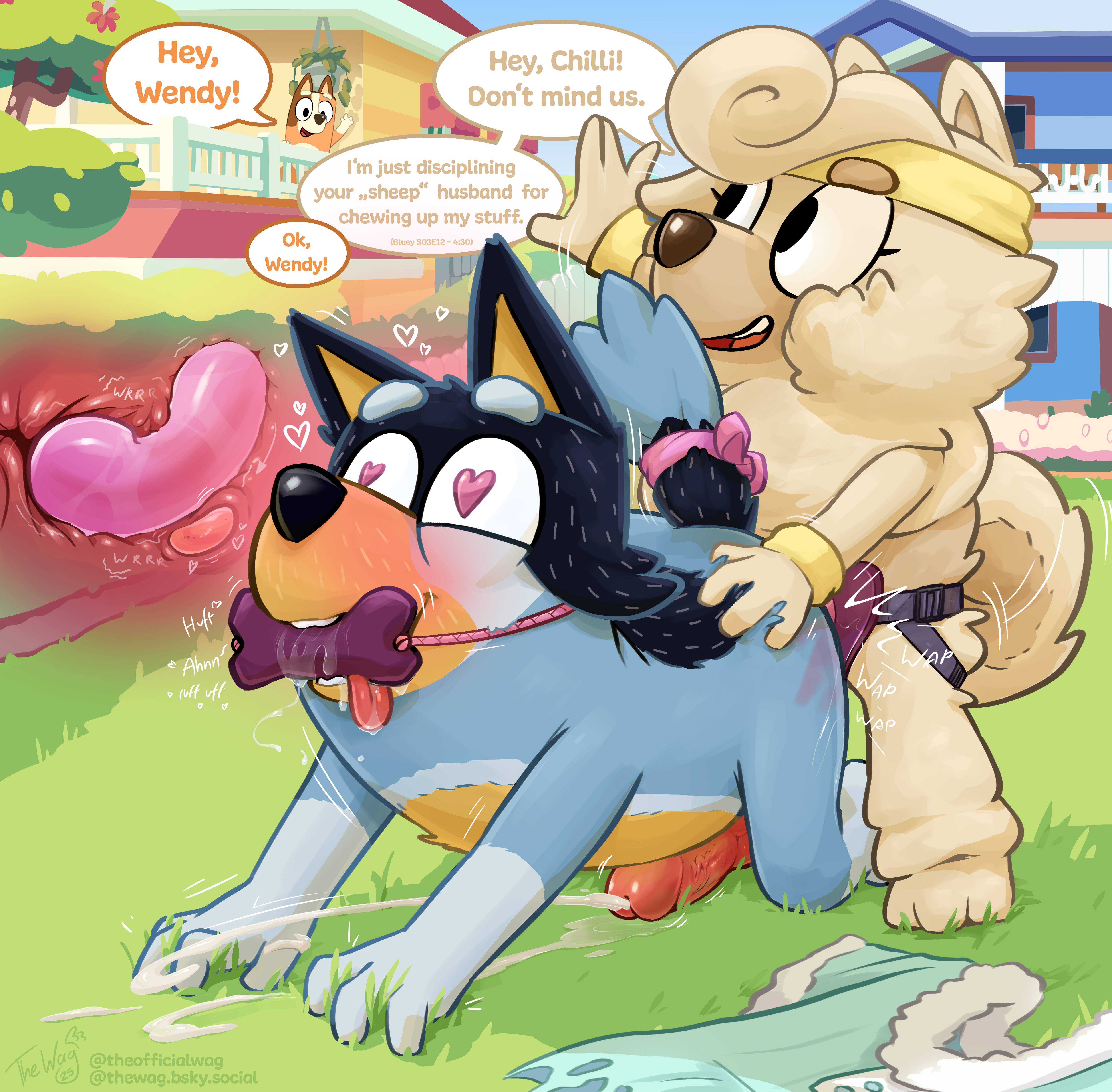 Rule 34 Dev - 1girl 1girls alfa995 animated anthro bluey_(series) breasts  canine canonical_scene casual cbeebies chilli_heeler completely_nude  completely_nude_female disney female female_only furry  little_kid’s_show milf mother naked naked_female ...