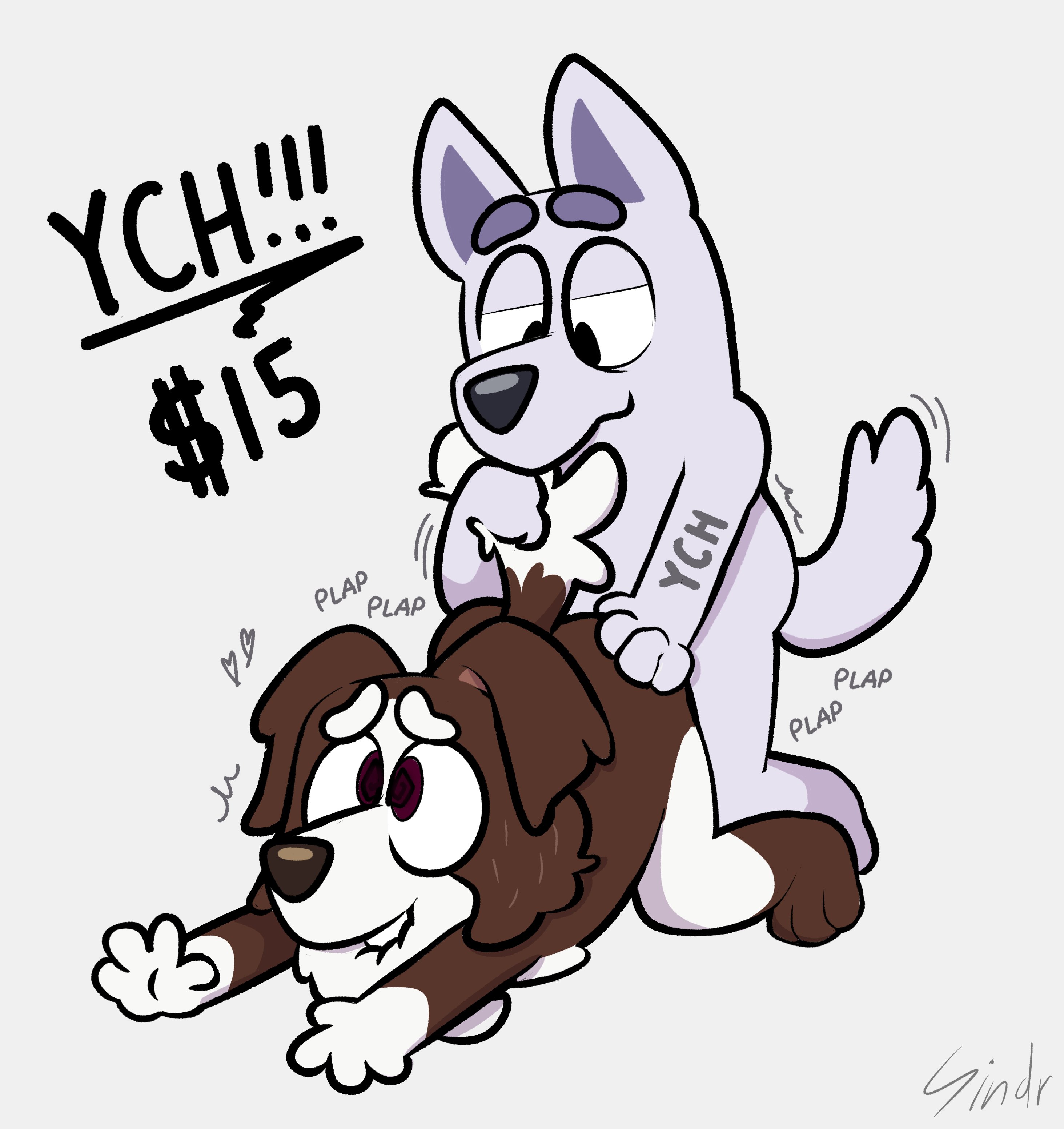 Mackenzie Bluey exploring desire