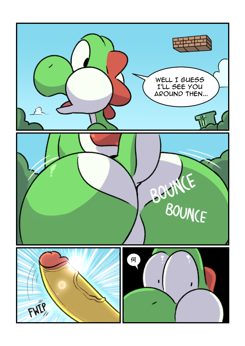 Rule 34 Dev - 1femboy 2018 2boys anthro ass big_ass big_butt bouncing_butt  bubble_ass bubble_butt butt butt_focus comic dat_ass dialogue english_text  erection femboy feminine_male gay girly green_yoshi huge_ass kamek komdog  komponi koopa male