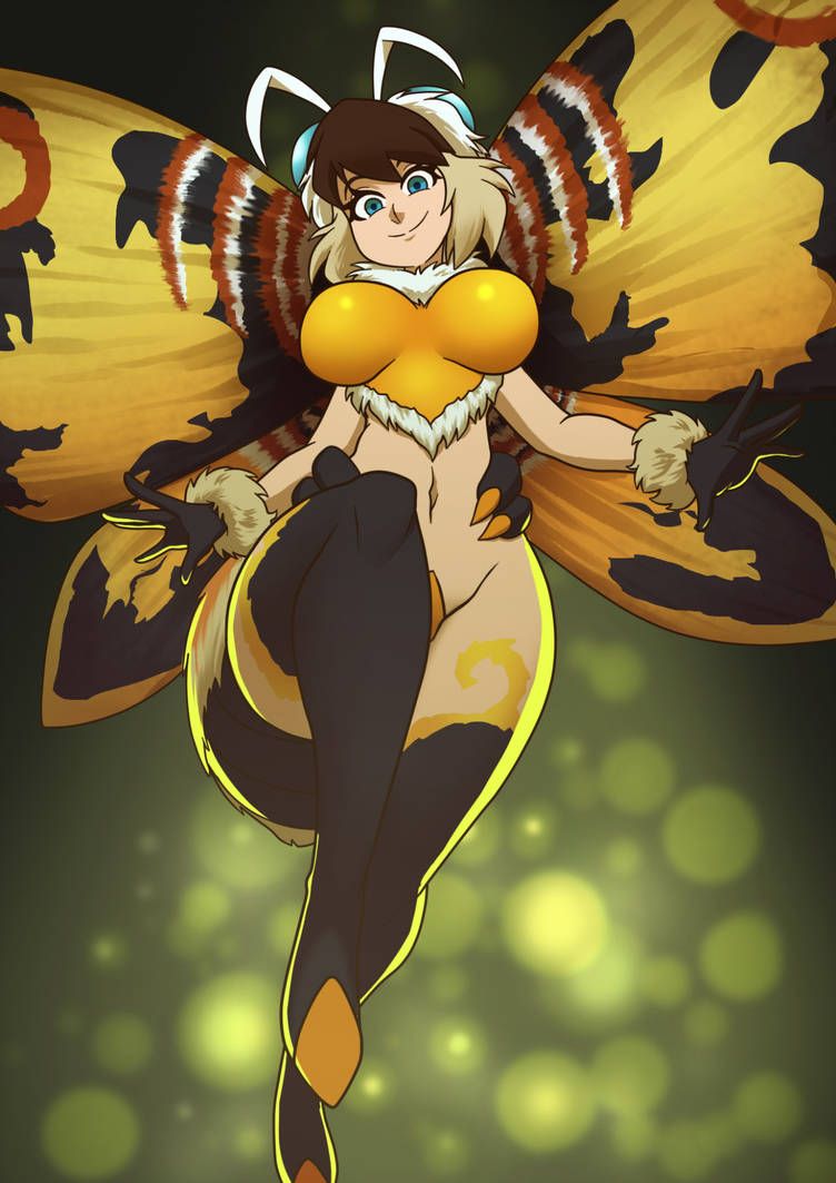 Rule 34 Dev - 1girls blue_eyes breasts godzilla godzilla_(series) kaiju  kaiju_girl kaiju_girls_(webcomic) looking_at_viewer moth_girl moth_wings mothra  mothra_(series) thick_thighs toho witchking00|3854790256