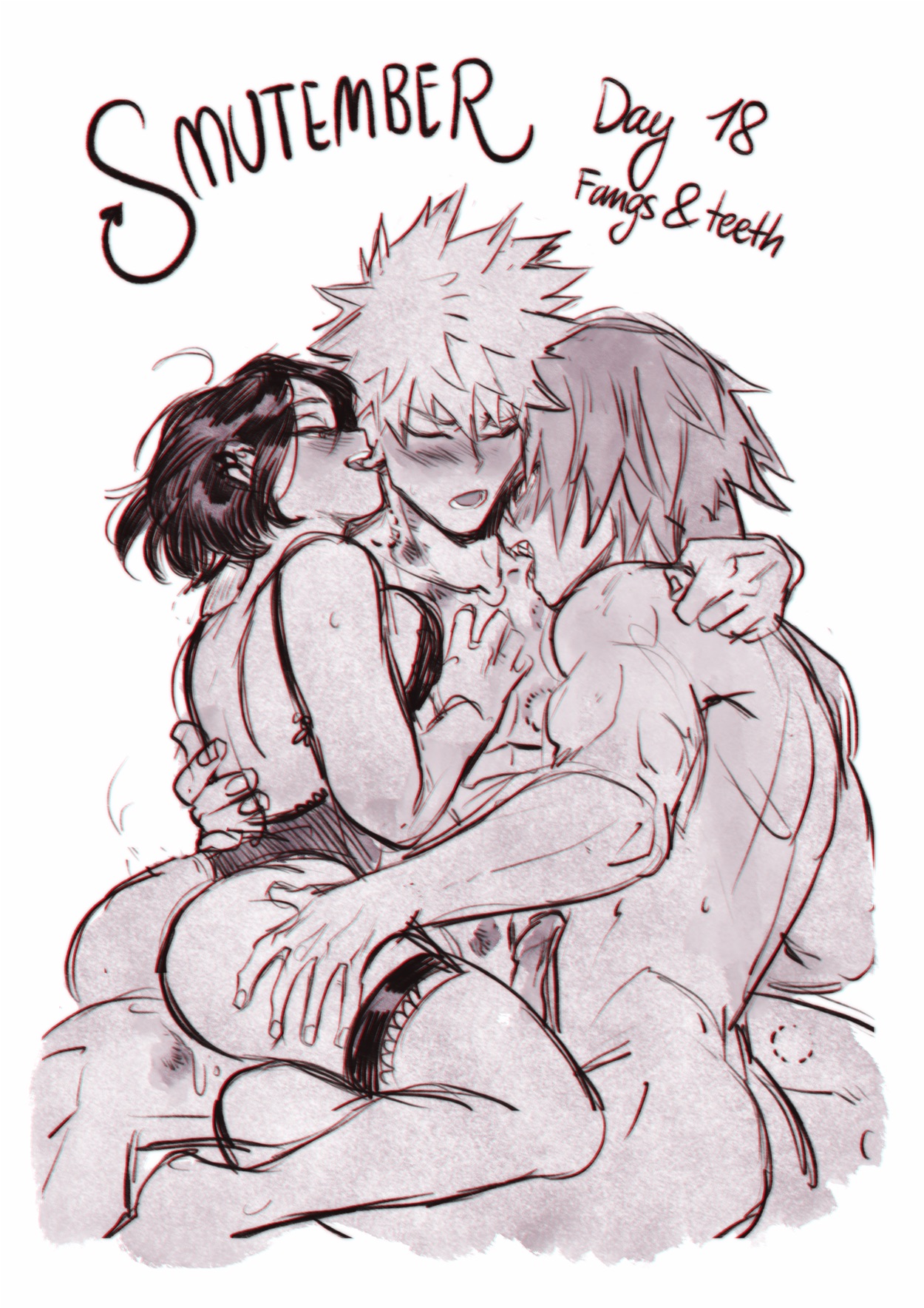 Rule 34 Dev - 1boy erinclover female katsuki_bakugou my_hero_academia  original_character pixie_(erinclover)|4558508336