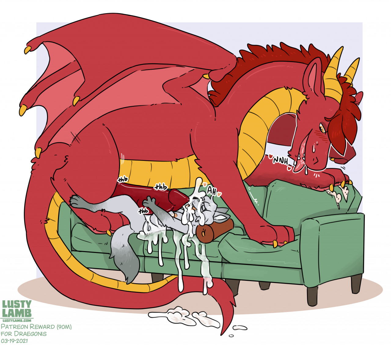 Rule 34 Dev - arcanine atticus_mura awoo bodily_fluids closed_eyes  conditional_dnp cuddling cum cum_in_pussy cum_inside donut_anus duo female  feral fluffy fluffy_tail genital_fluids heart howl impregnation knot  knotting lagomorph leporid lustylamb male ...