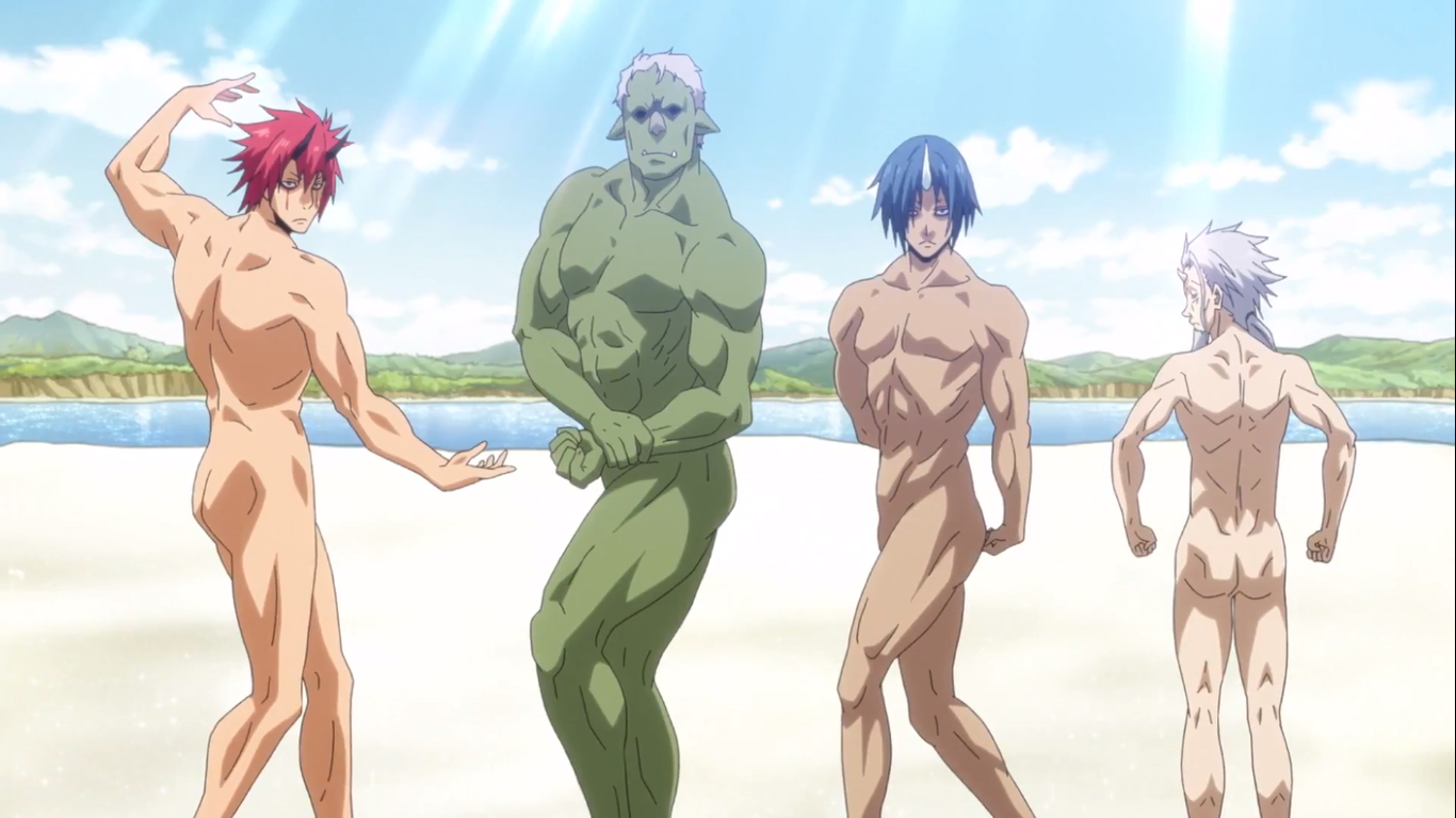 Rule 34 Dev - benimaru_(tensei_shitara_slime_datta_ken) goblin goblin_male  hakurou_(tensei_shitara_slime_datta_ken) hobgoblin horned_humanoid kijin  male_only muscular_male nude_male ogre old_man oni rigurd  souei_(tensei_shitara_slime_datta_ken ...