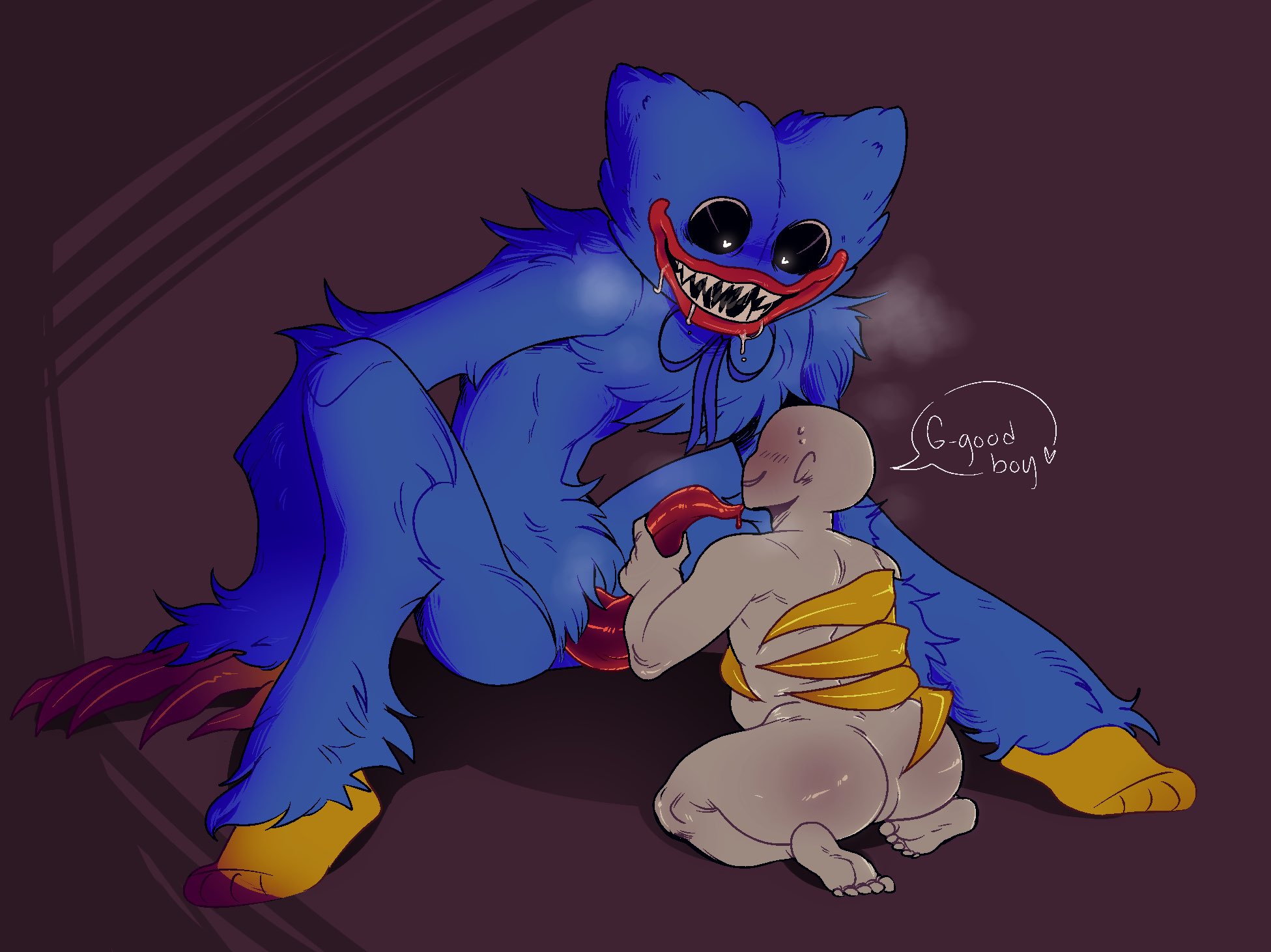 Poppy playtime player fanart