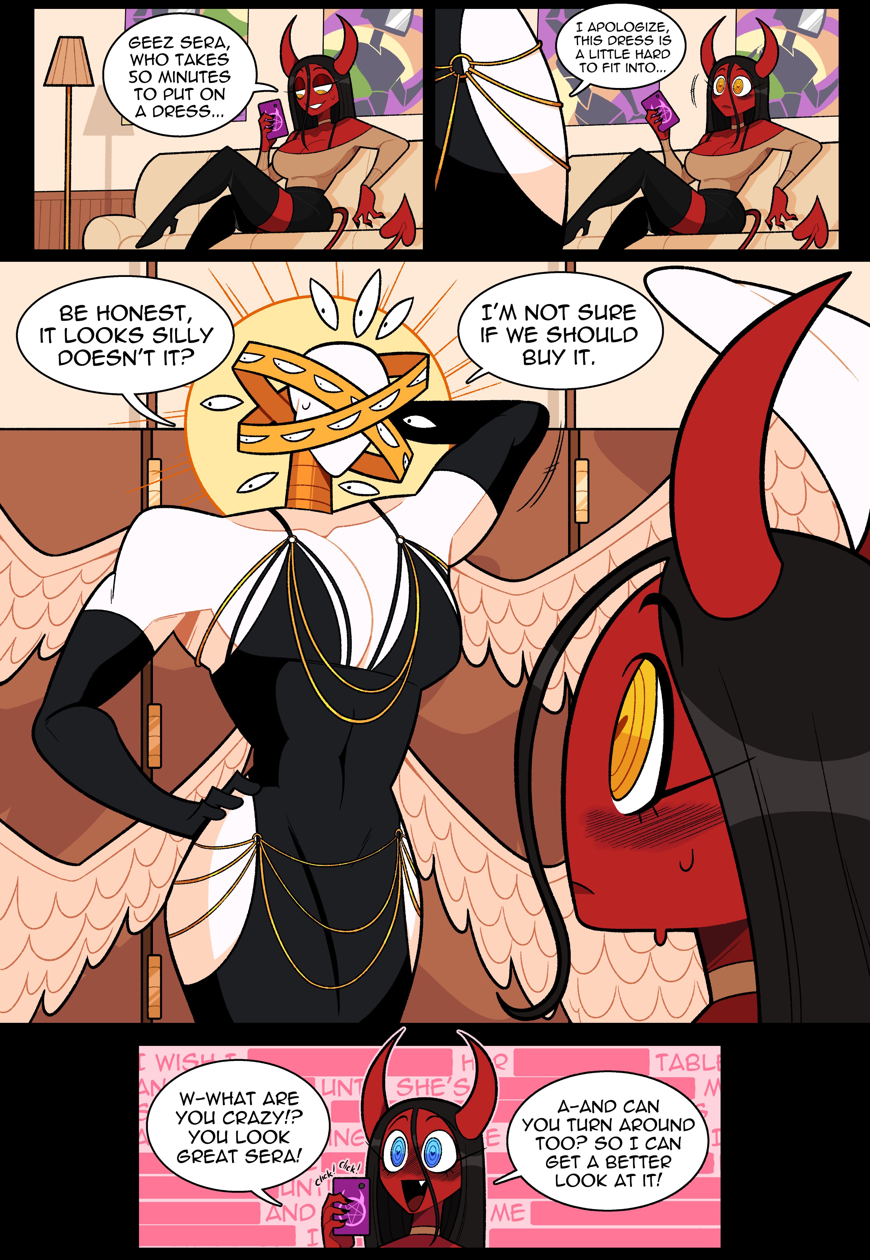 Rule 34 Dev - 2girls after_sex antennae antennae_(anatomy) black_hair  black_shirt blush_lines breasts_squish bug closed_eyes  cum_leaking_out_of_pussy dialogue digital_media_(artwork) dizzy_eyes female  green_hair idolomantises insects lying_down ...