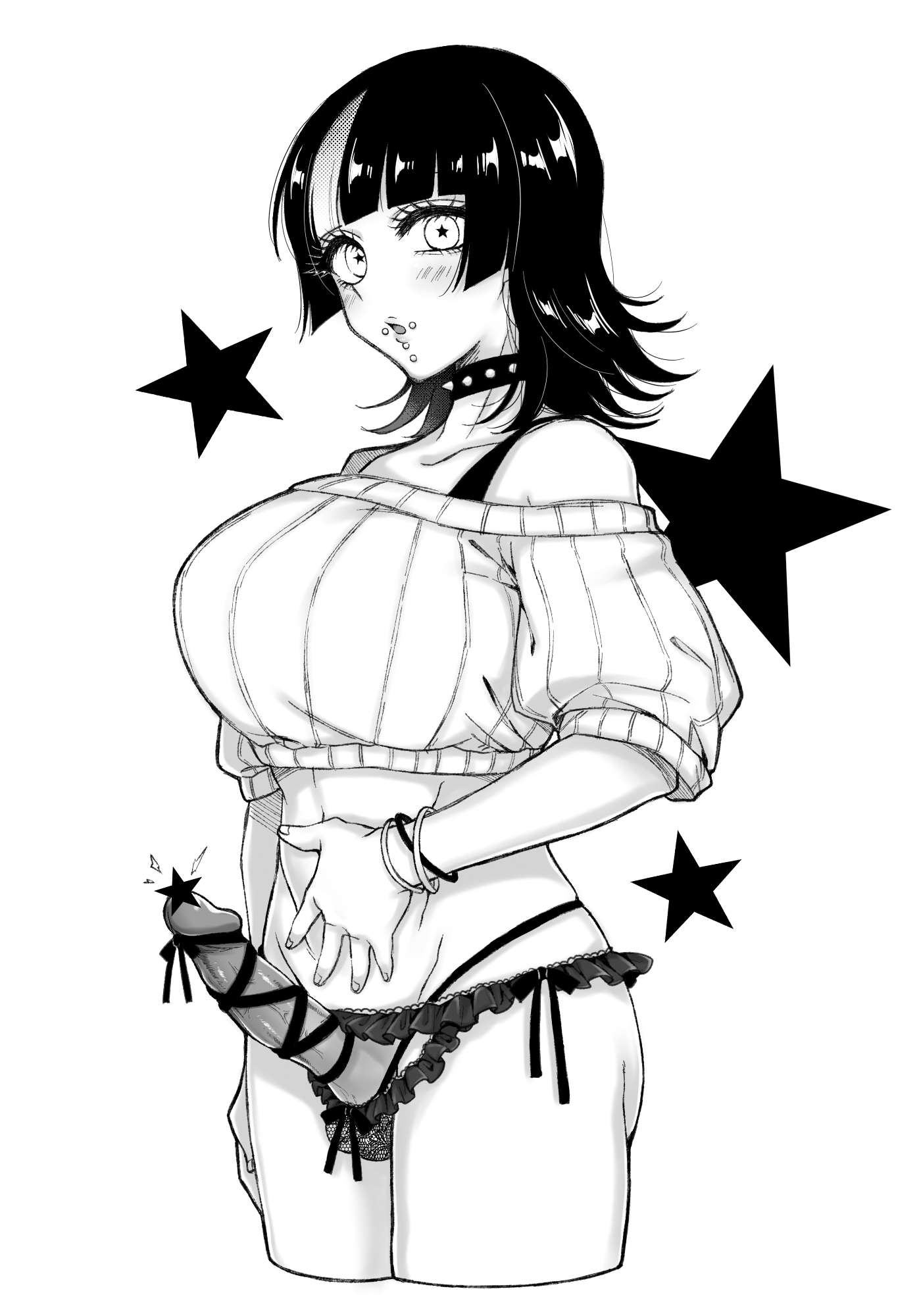 Rule 34 Dev - 1girls 2d 2d_(artwork) 2d_artwork bar_censor bare_midriff  bare_shoulders big_breasts black_hair blush breasts censored censored_pussy  collar dada_(xhmv8527) female hoshi_kirara huge_breasts jujutsu_kaisen  large_breasts looking_at_viewer ...
