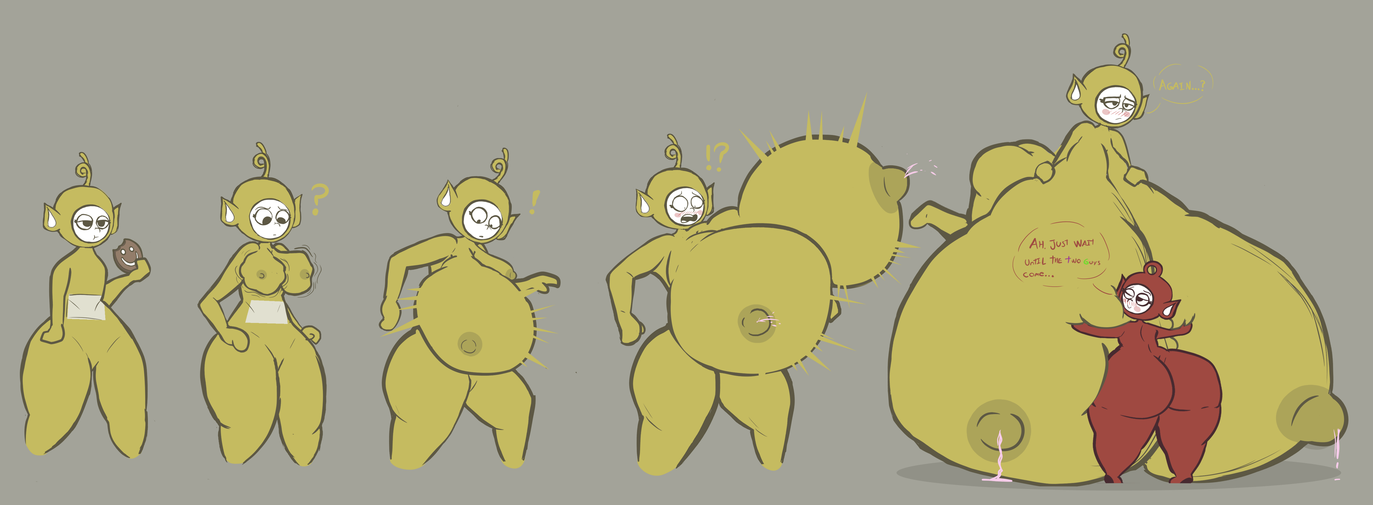 How to draw a teletubby