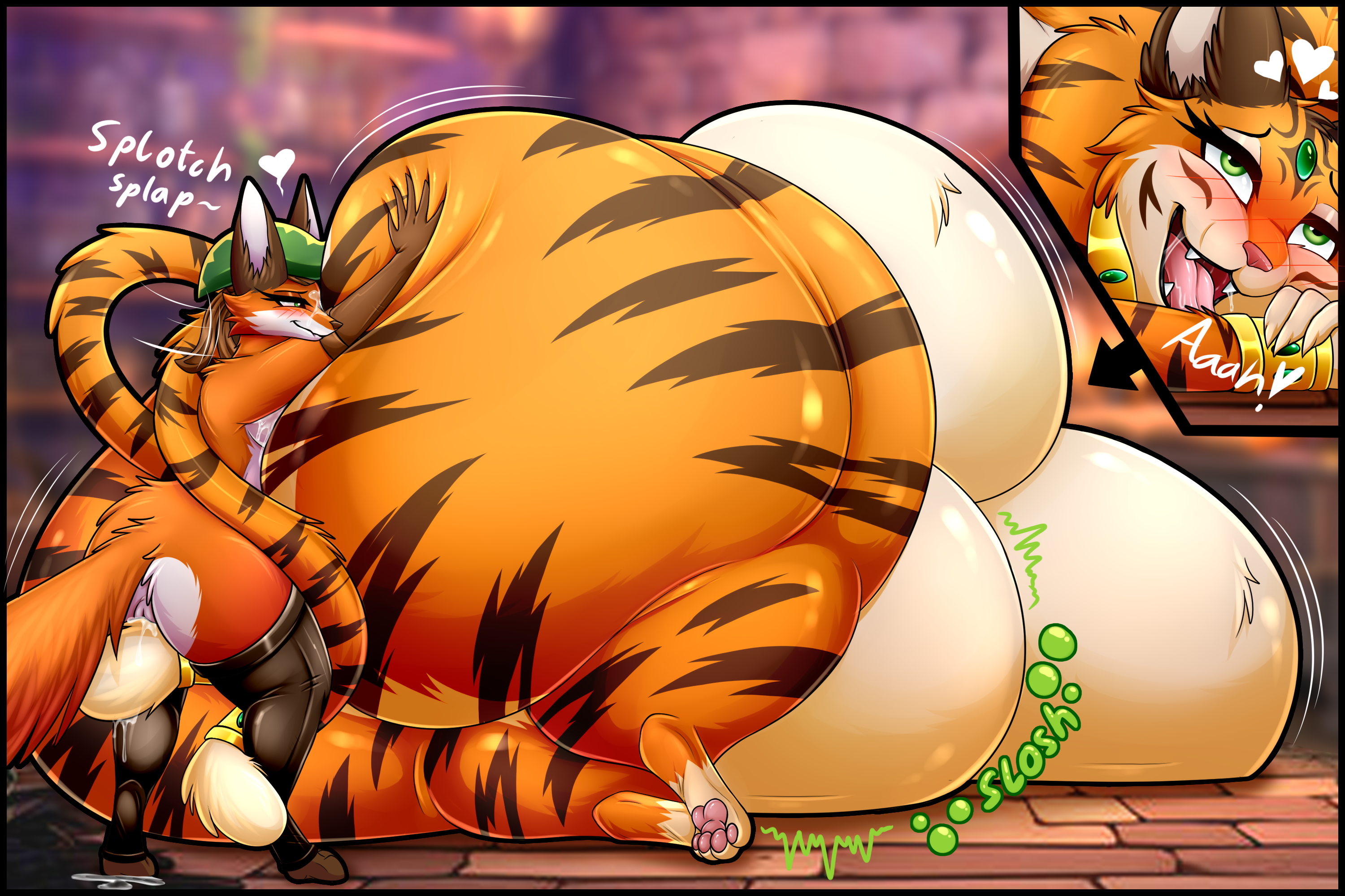 Rule 34 Dev - asaneman female_only furry_only kea_(asaneman) pippuri pirate  vore vore_belly|9118539000