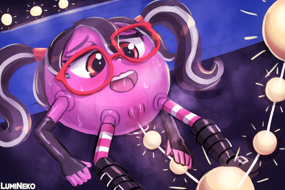 Rule 34 Dev - 2girls boots cute cylindria female female_only ghost glasses  multiple_females namco pac-man_(series) pac-man_and_the_ghostly_adventures  pinky_(pac-man) tied_hair twintails yuri|1660857624