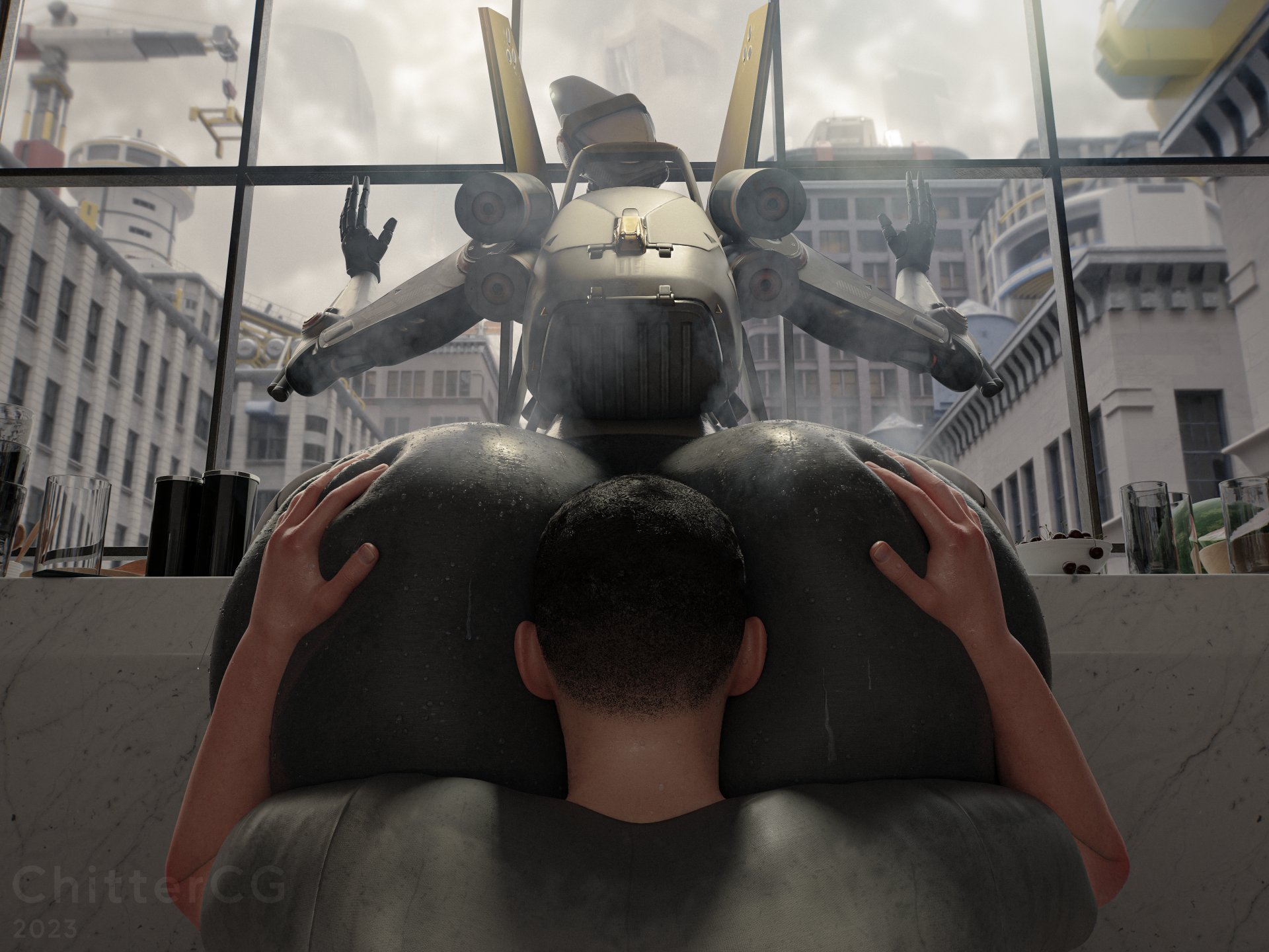 A erotic touch igniting the senses