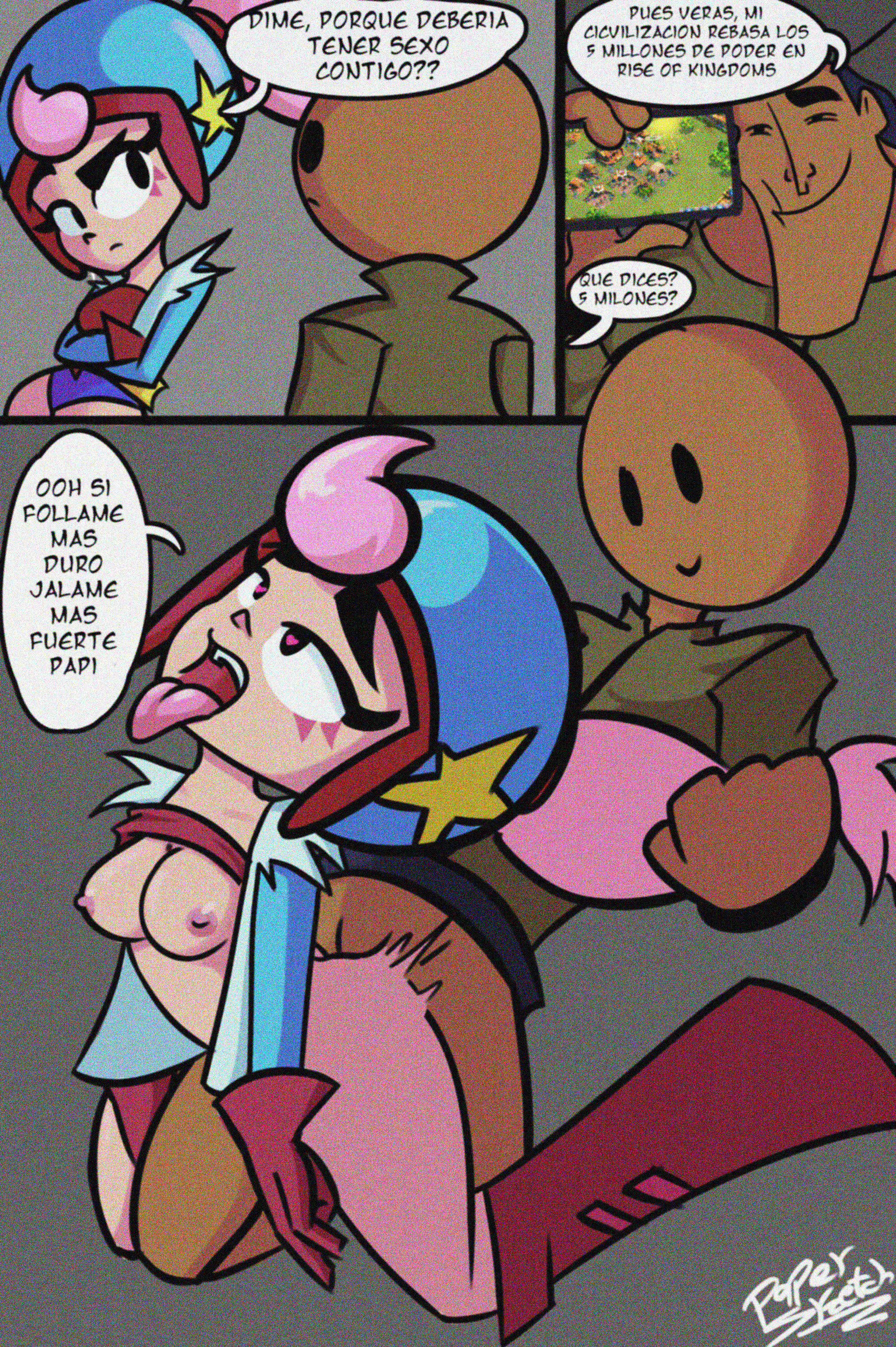 Rule 34 Dev - anal anal_sex baldi baldis_basics_in_education_and_learning  brawl_stars comic commission dialogue helmet janet_(brawl_stars)  luna_hombre mating_press oc original_character panties_down papersketch  pussy shorts|7334998864
