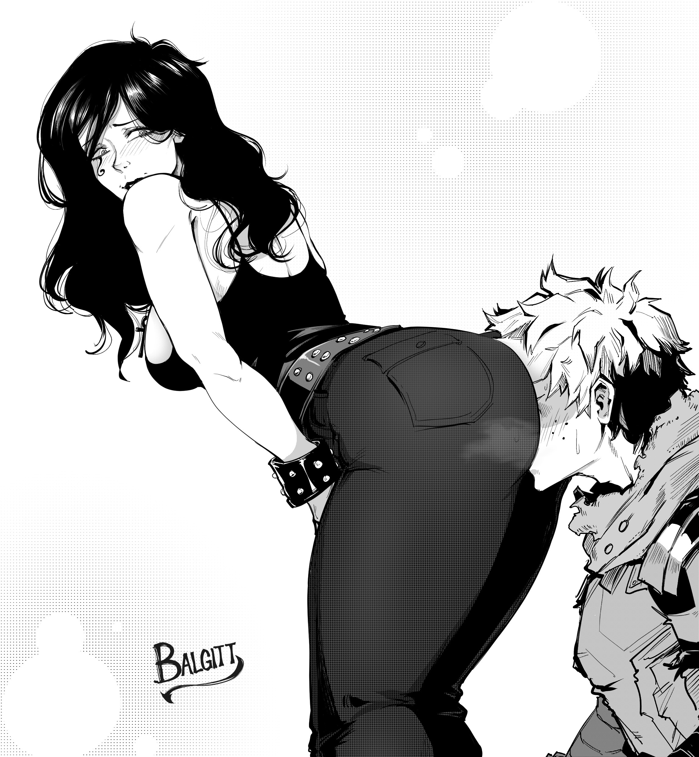 Rule 34 Dev - 1girls ankh black_hair blush breasts breasts_out casual  clothing clothing_down collar dc dc_comics death_(entity)  death_of_the_endless edit goth goth_girl gothic humanoid  light-skinned_female long_hair neckwear nipples pale pale ...