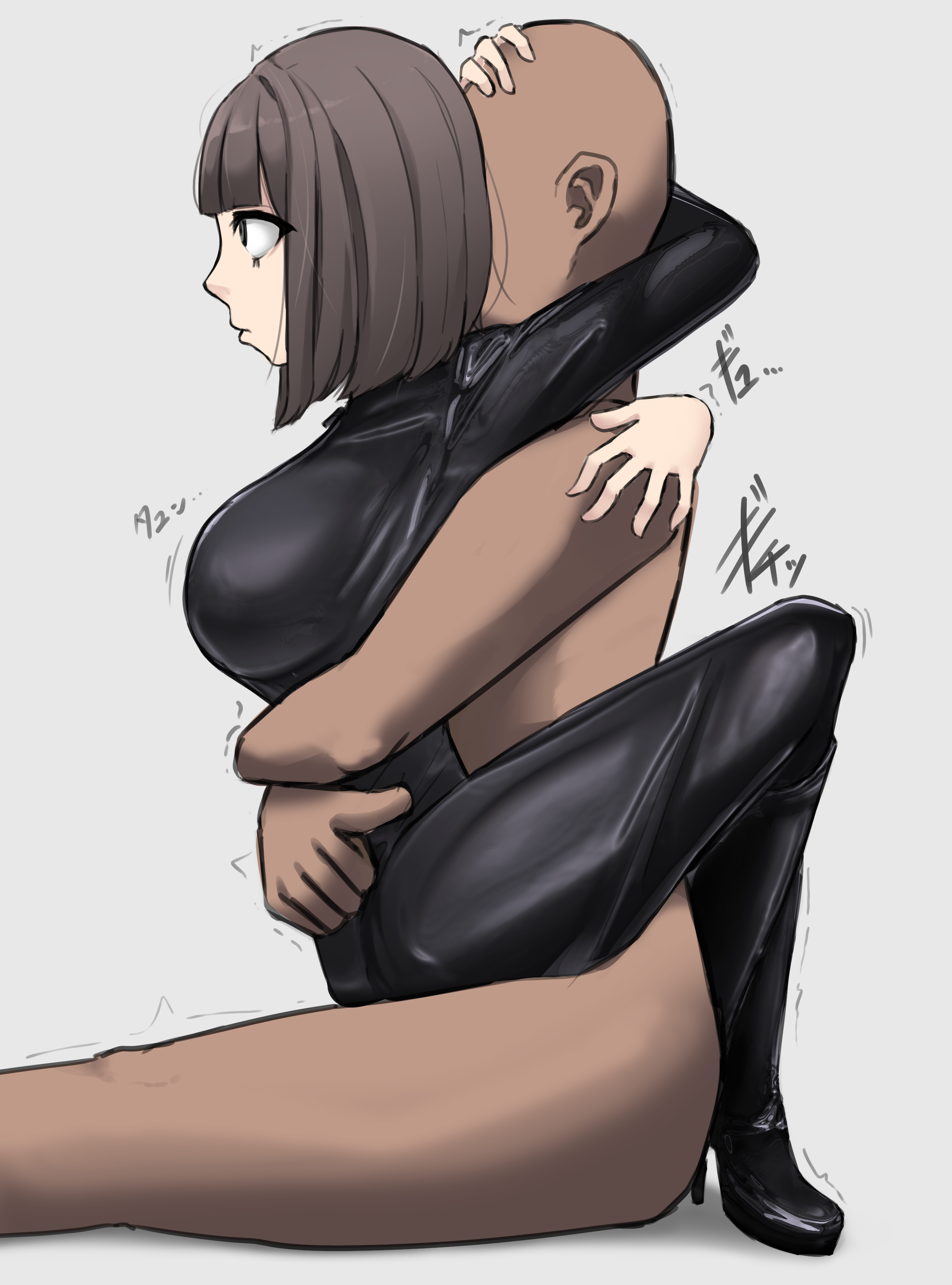 Rule 34 Dev - android artist_request big_breasts cowgirl_position  dark-skinned_male fembot robot robot_girl t-x terminator  terminator_3:_rise_of_the_machines unseen_male_face|7403981784