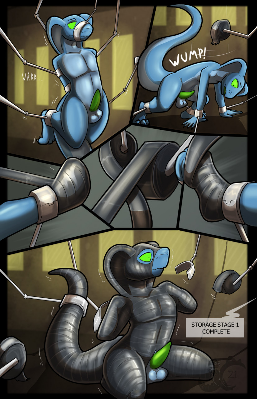 Rule 34 Dev - 1boy anthro bitchsuit bound bound_arms bound_legs dialogue  gay hi_res male male_focus male_only malesub reptile scalie snake solo  solo_focus solo_male story story_in_description stripedcrocodile  submissive_male tagme tape yaoi|7475953760
