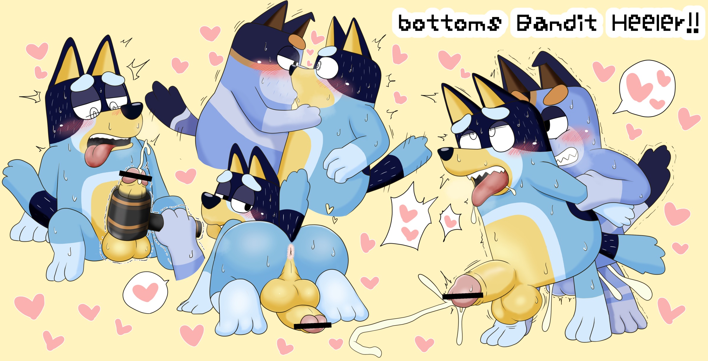 Rule 34 Dev - absurd_res anthro australian_cattle_dog bandit_(bluey)  bandit_heeler bluey_(series) bodily_fluids body_hair briefs brother  brothers bulge canid canine canis cattledog clothed clothing cum  cum_in_clothing cum_in_underwear deetr ...