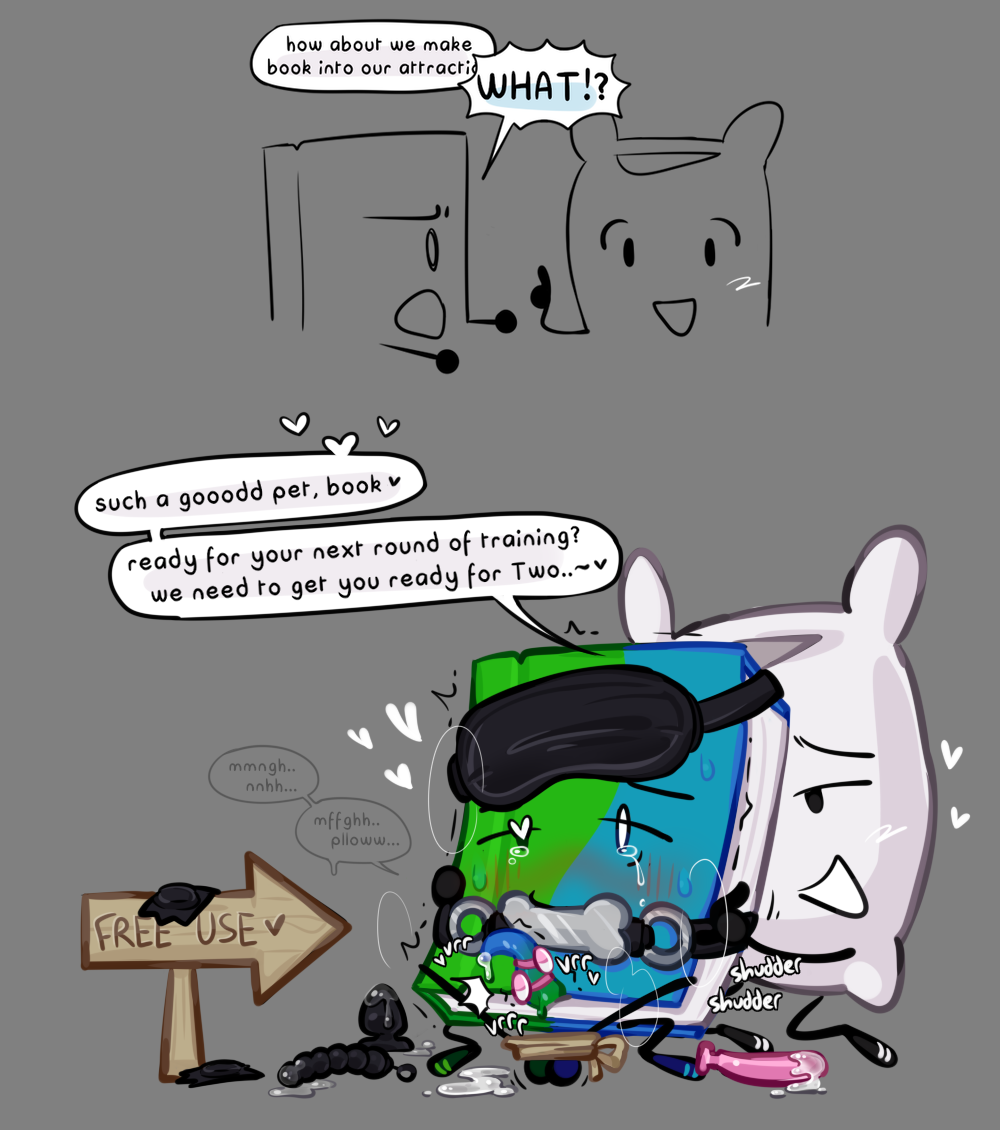 Rule 34 Dev - battle_for_dream_island bfb bfdi blushing critterscrawl cum  drooling footjob grey_background heart heart-shaped_pupils holding loser_( bfdi) object_show object_shows paws shaking smirking sweating tentacle_cock  tentacle_penis ...