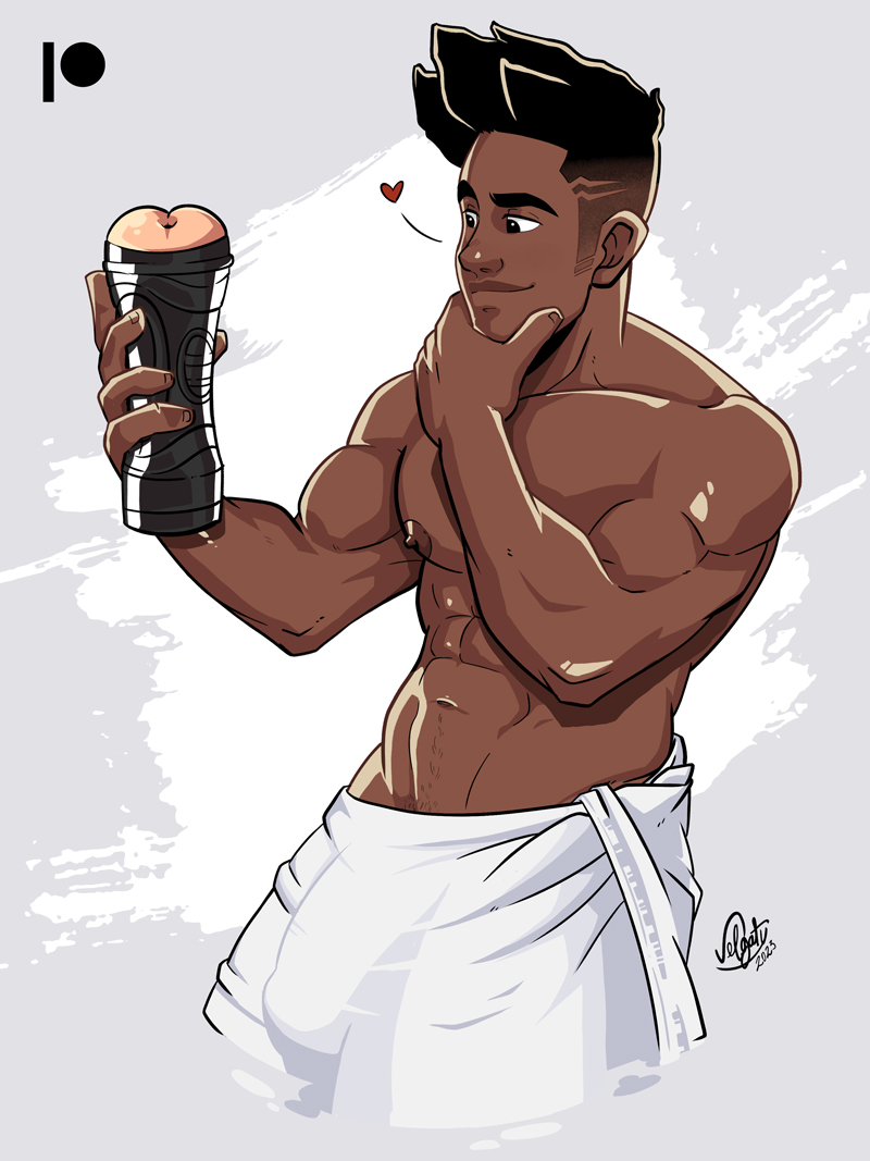 Rule 34 Dev - abs african african_male biceps big_bulge bulge  bulging_biceps curious dark-skinned_male dark_skin fleshlight heart  horny_male huge_bulge male male_only melanin muscles muscular muscular_male  pecs sex_toy smooth_chest smooth_skin thinking ...