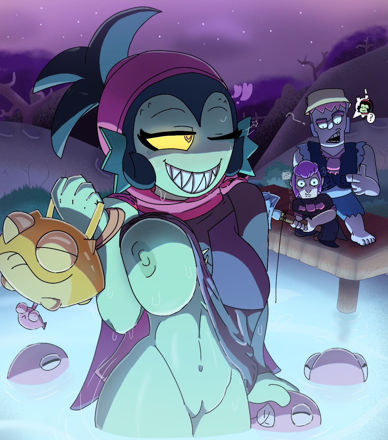 Rule 34 Dev - anthro brawl_stars doomedraw female frank_(brawl_stars)  mortis_(brawl_stars) willow_(brawl_stars)|8487447864