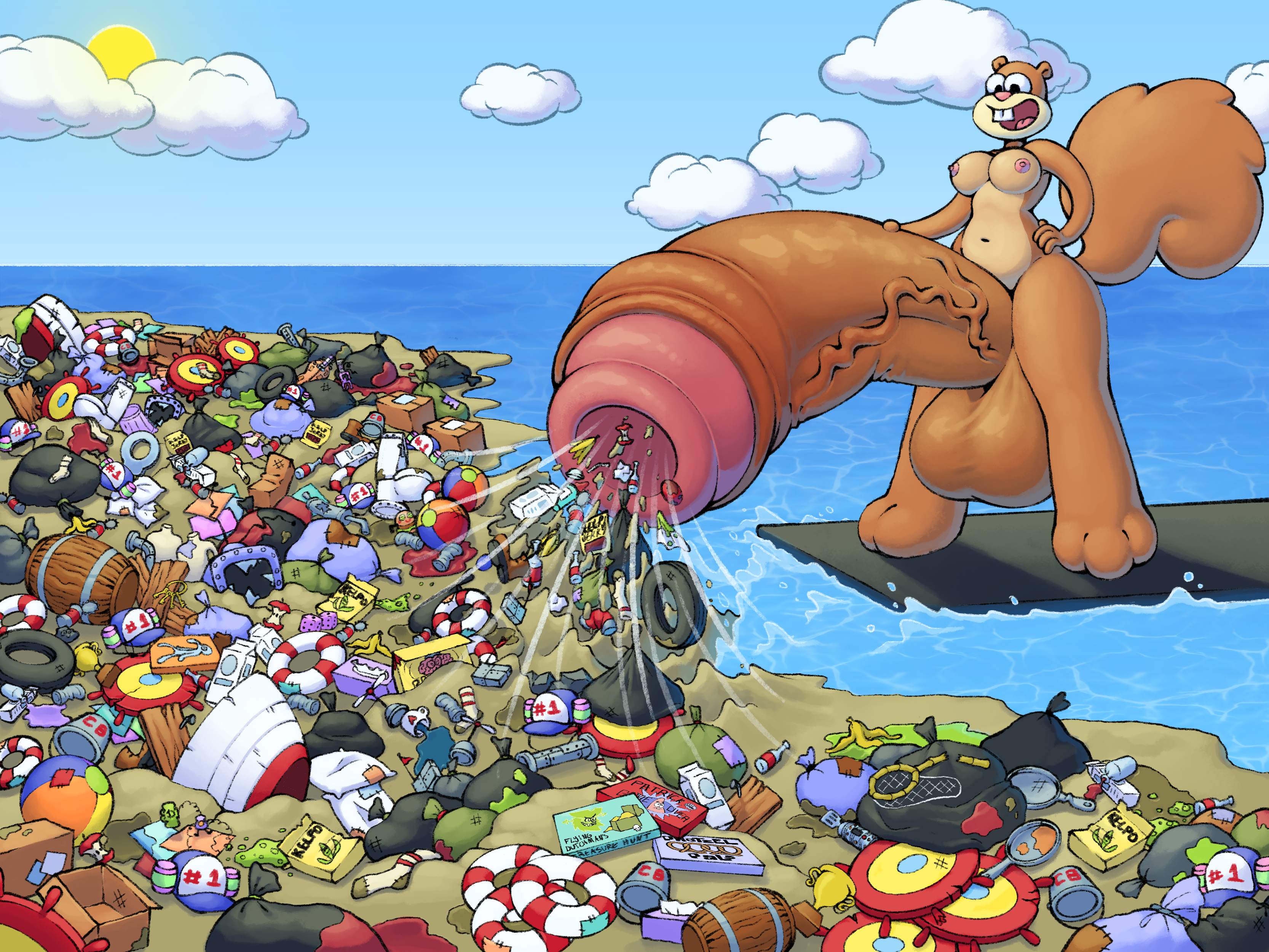 Rule 34 Dev | hentai popular | sandy_cheeks_cock_vore