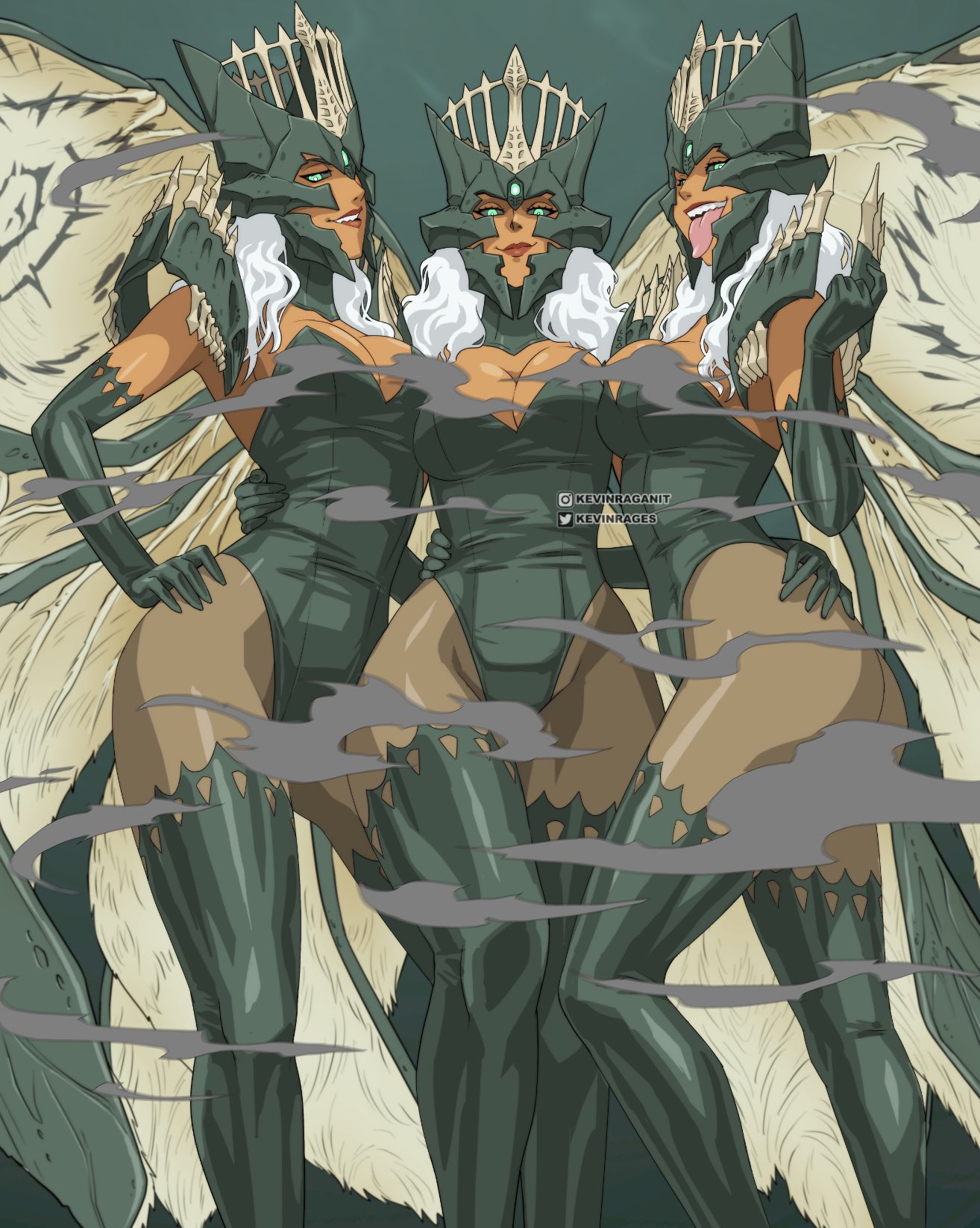 Rule 34 Dev - bungie destiny_(game) hive_(destiny) huge_ass monster_girl  no_face non-human runawaystride savathûn savathun_(destiny) thick_ass  walking water|5776263984