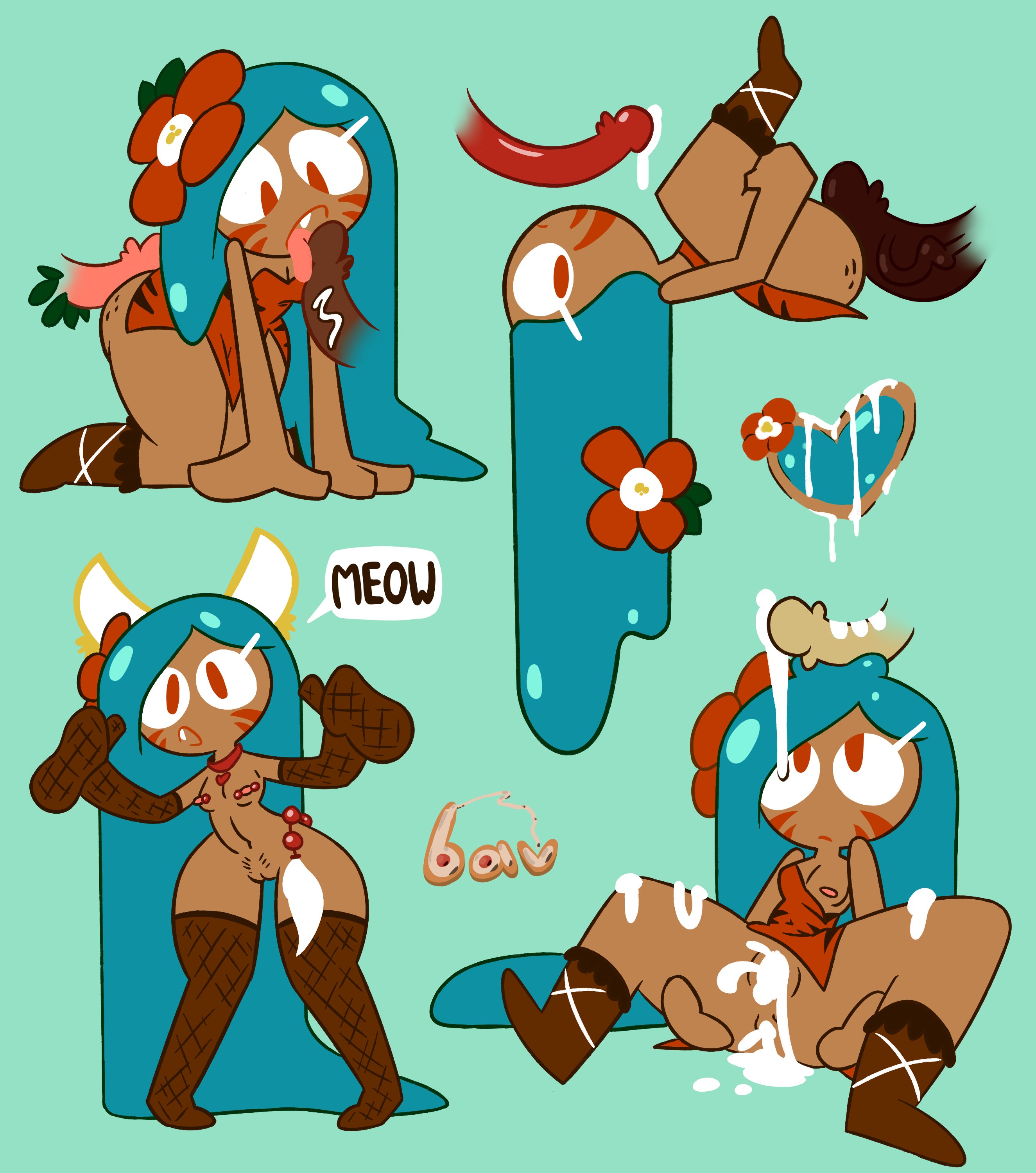 Rule 34 Dev - 1girls algob4v ass bav big_ass blue_hair bottom_heavy  cat_tail child_bearing_hips clothing color cookie cookie_run cum  cum_in_pussy female huge_ass licking licking_penis long_hair orange_eyes  pear-shaped_figure pear_shaped ...