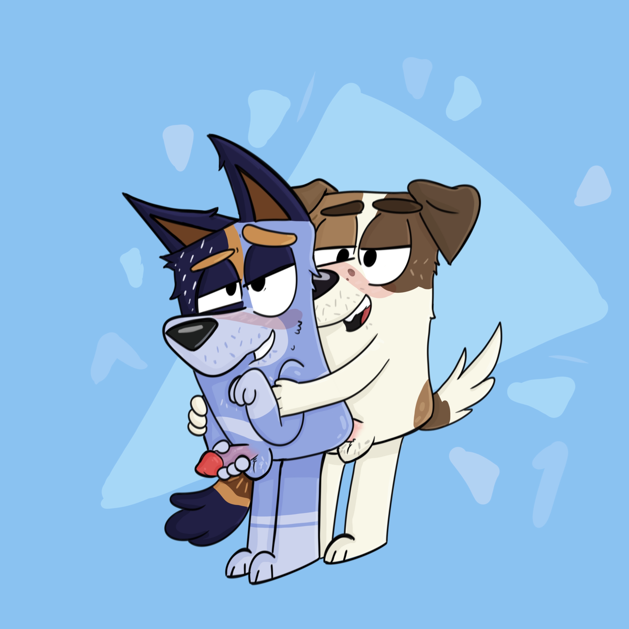 Sus bluey fanart