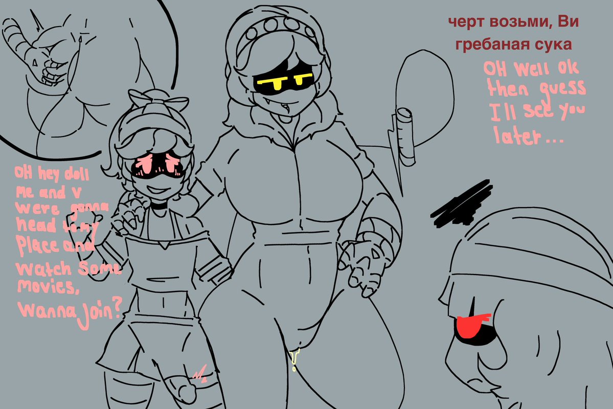 Lizzy murder drones fanart