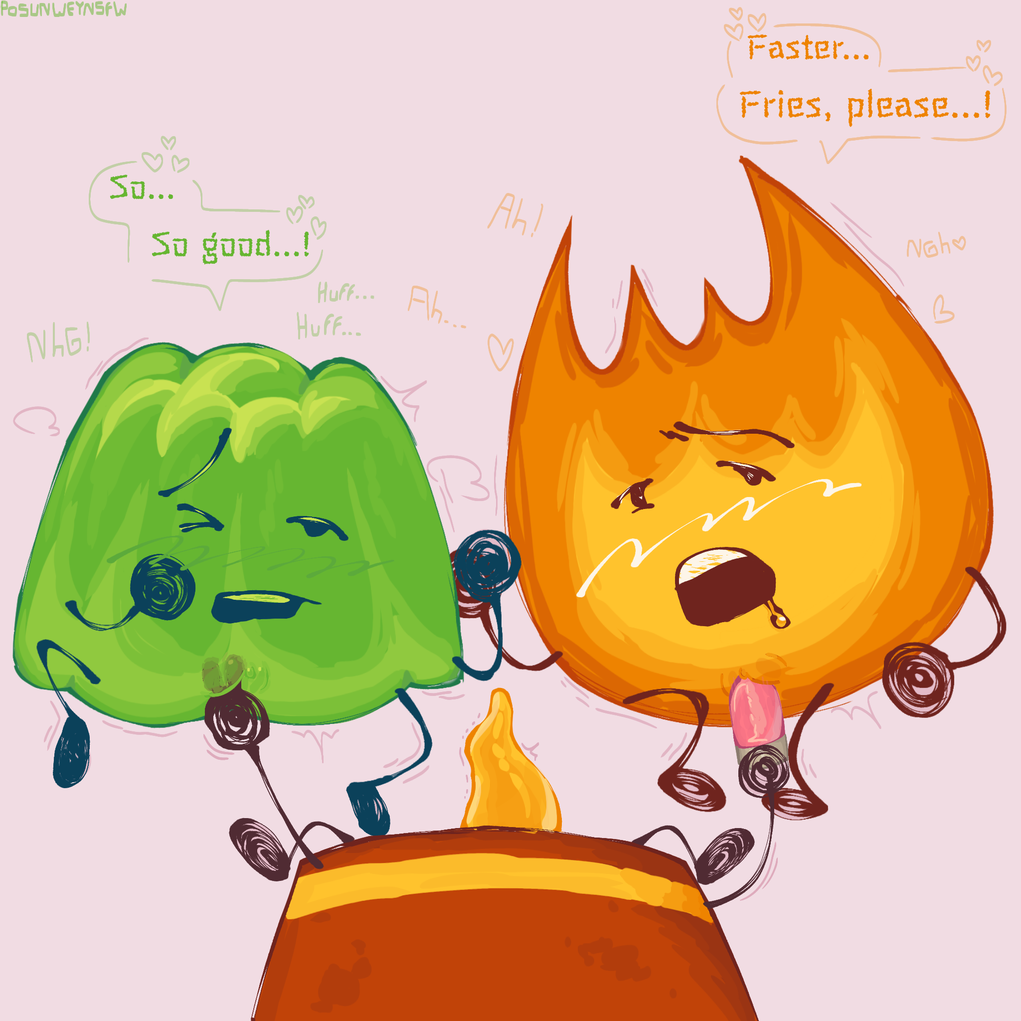 Rule 34 Dev | gelatin_(bfdi)