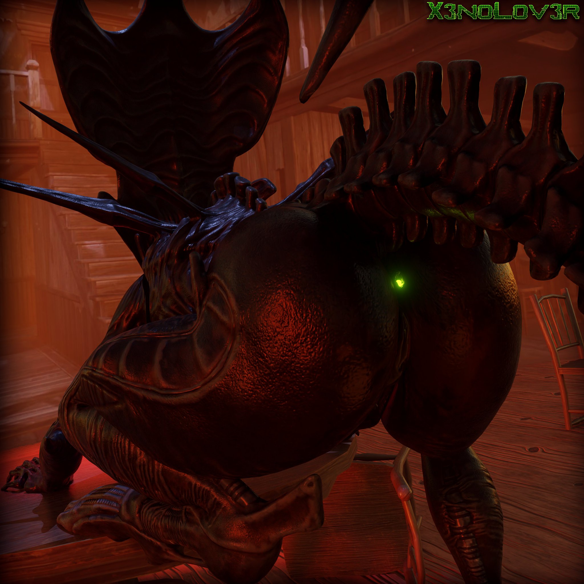 Rule 34 Dev - 3d alien alien_(franchise) anthro anus ass ass_focus  black_body dbd dead_by_daylight female glowing_anus huge_ass kingbigballs  monster monster_girl nightmare_waifu pussy tail wide_hips x3no_lover  xenomorph xenomorph_queen|9997461576