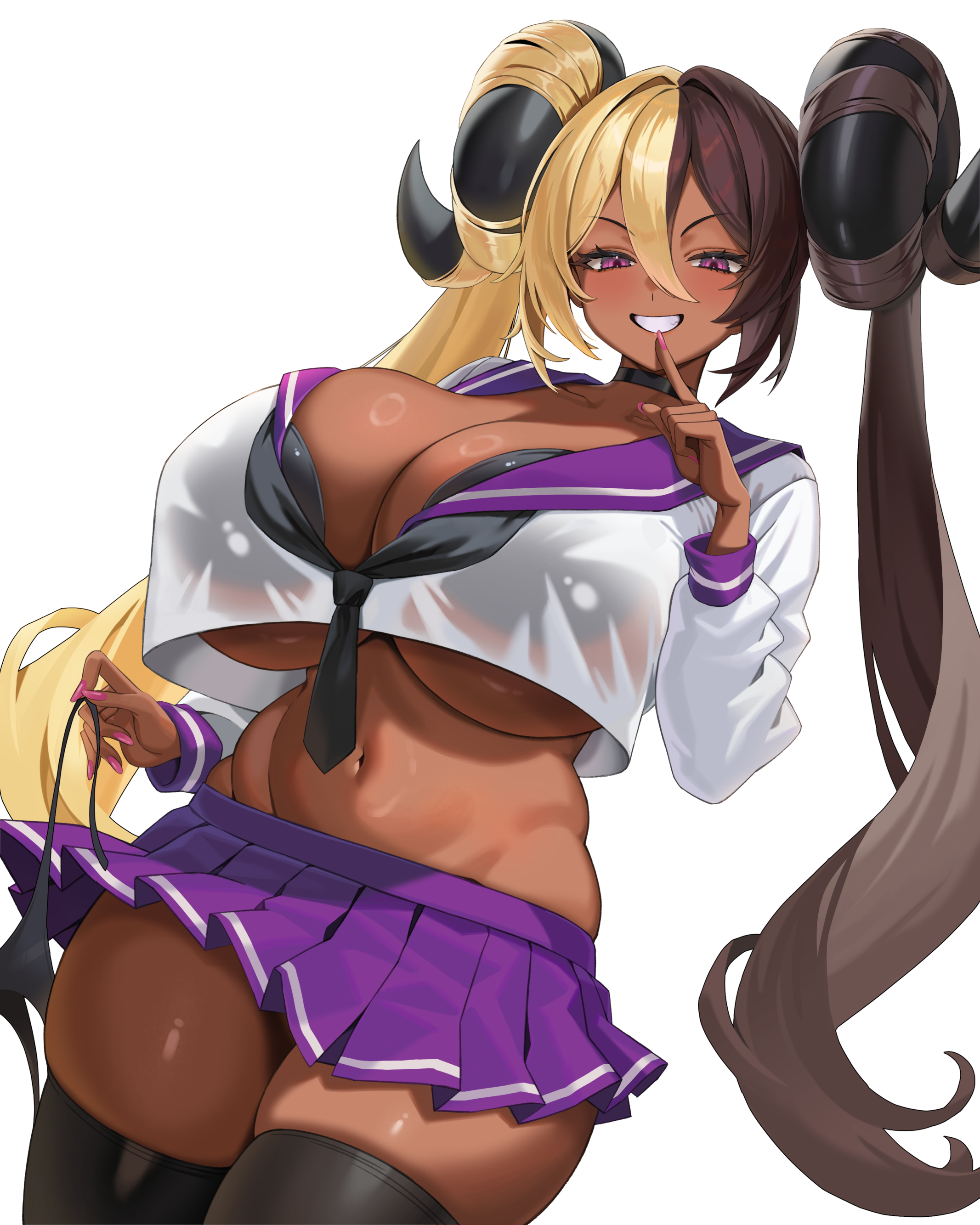 1futa absurdres black_hairband blush breasts brown_hair censored  completely_nude erection futanari futanari_masturbation hair_intakes  hairband heart heart_in_eye highres large_breasts leaning_forward  masturbation mosaic_censoring ... - Rule 34 Dev