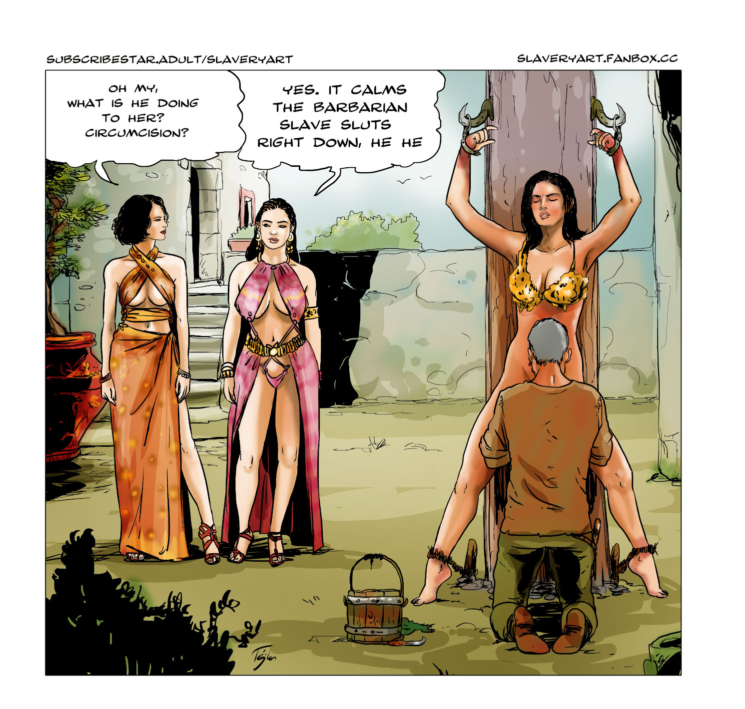 Clitoridectomy porn comic